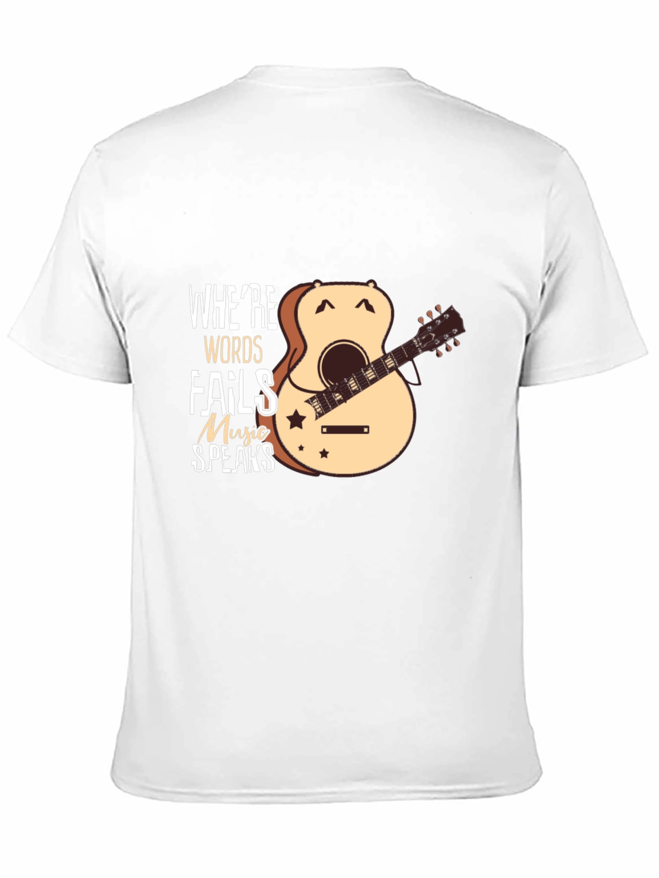 Music Speaks Men's Graphic Tee - 11