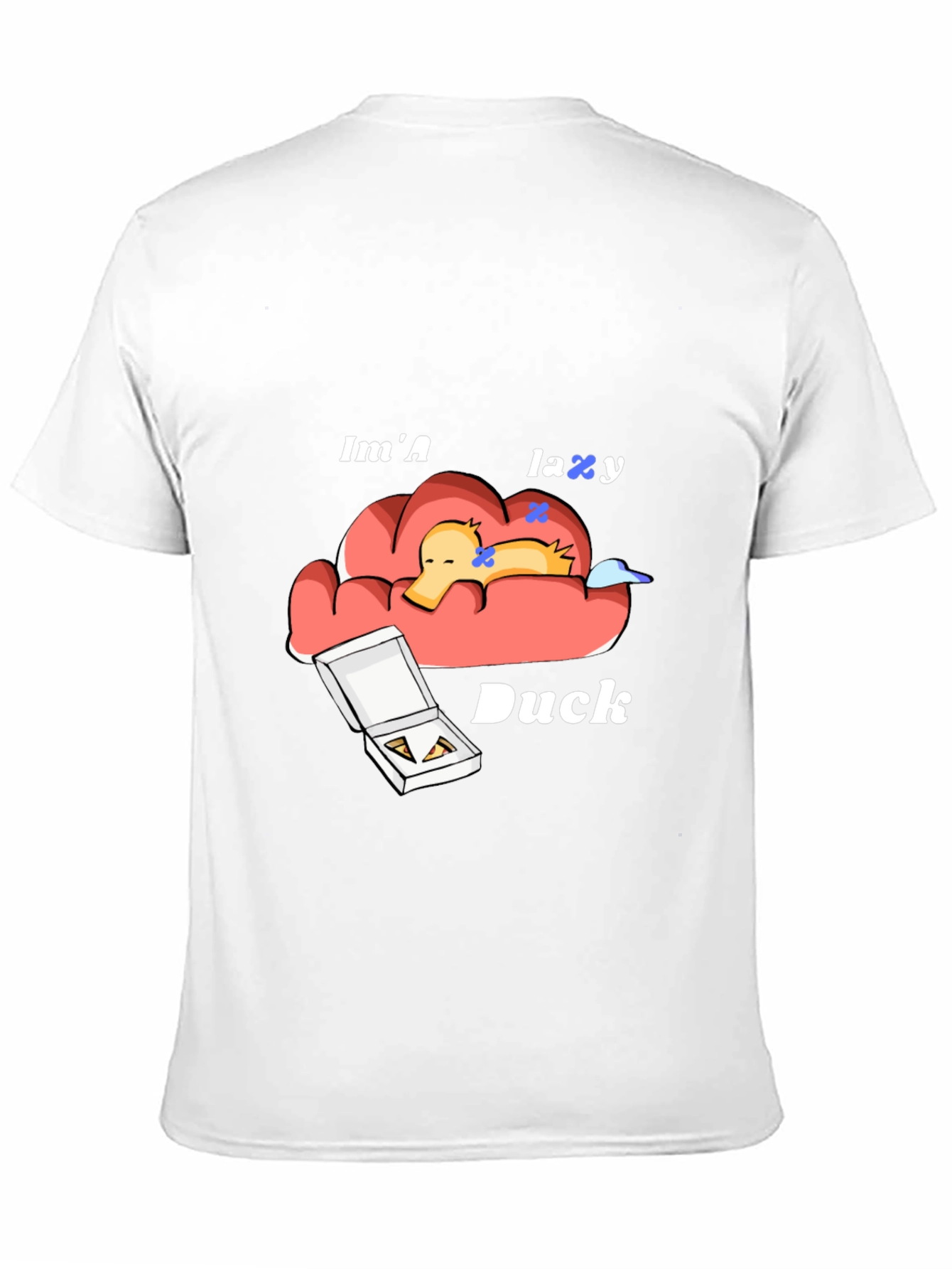 Black Lazy Duck Graphic T-Shirt - Comfort & Style view 11