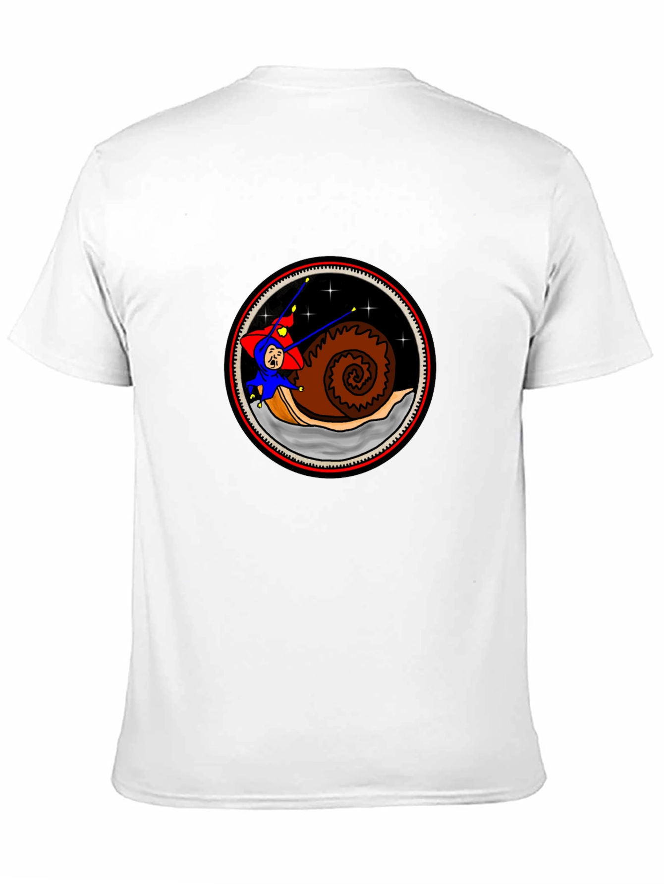 Snail Rider Graphic Tee - Unique Cartoon Design - 11