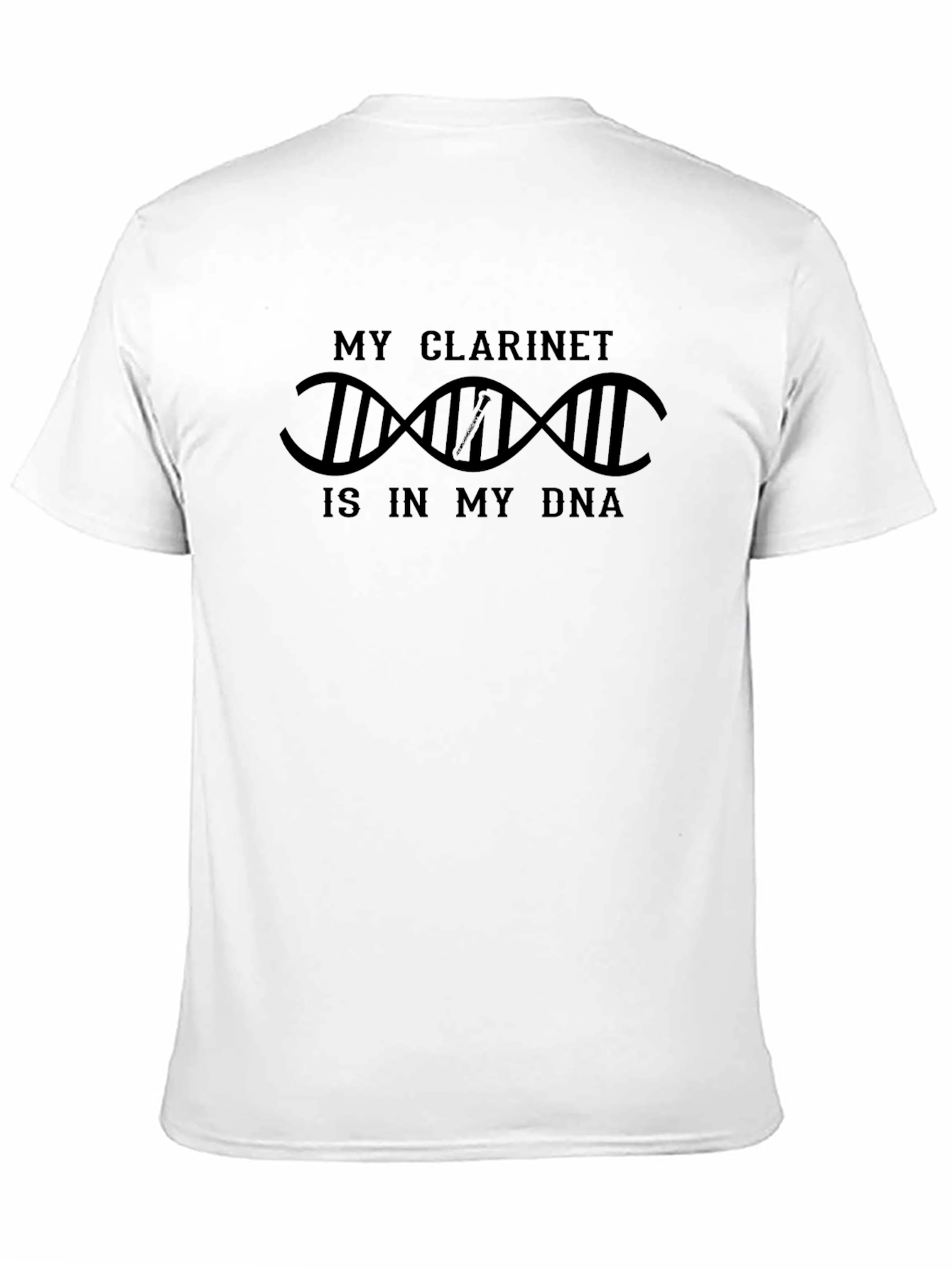 Black My Clarinet is in My DNA T-Shirt view 11