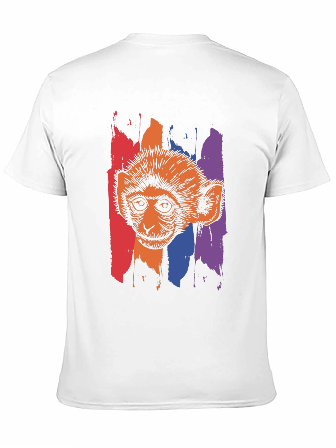 Black Monkey Graphic Print Black T-Shirt view 11