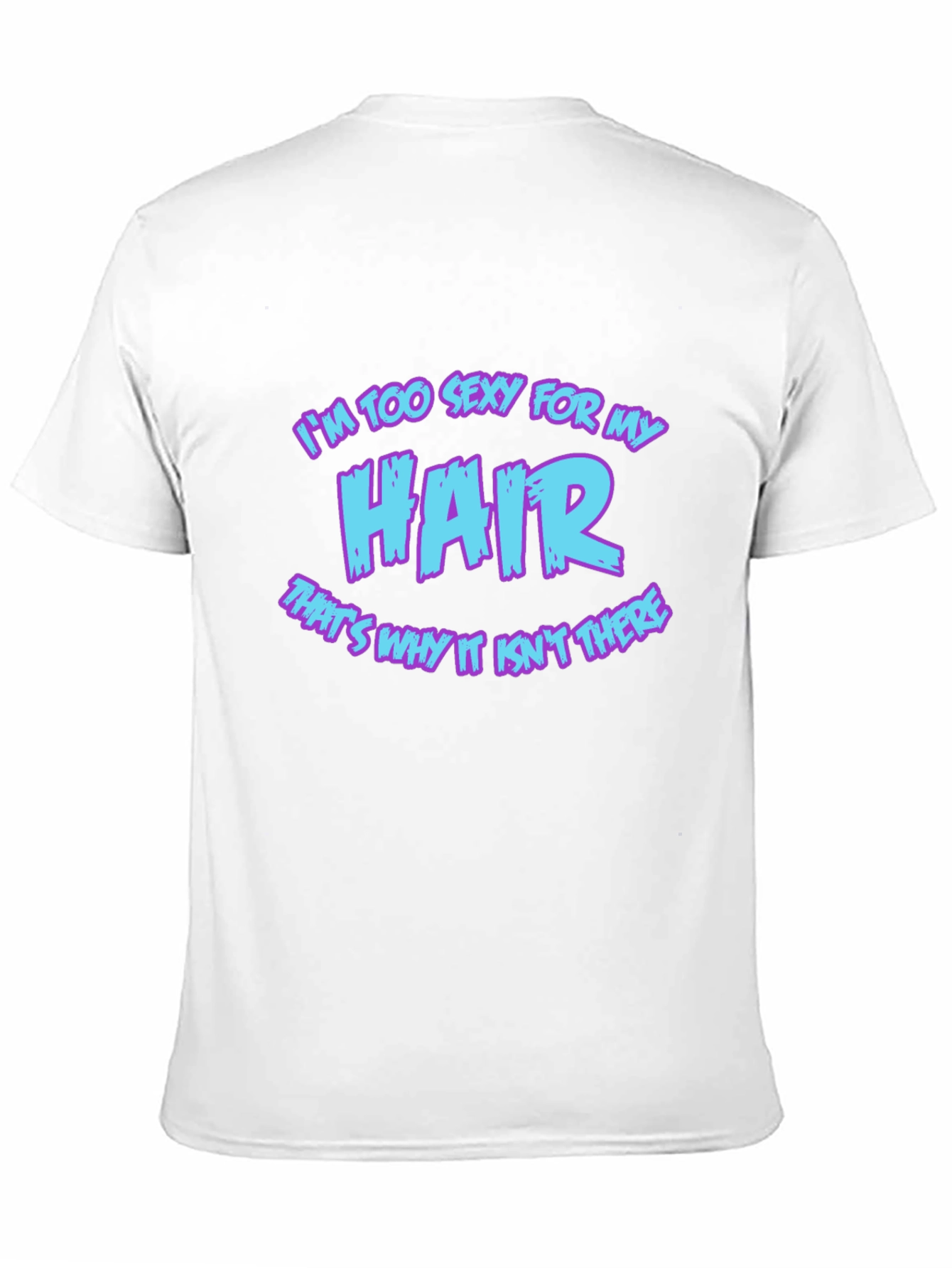Black I'm Too Sexy For My Hair Graphic Tee view 11