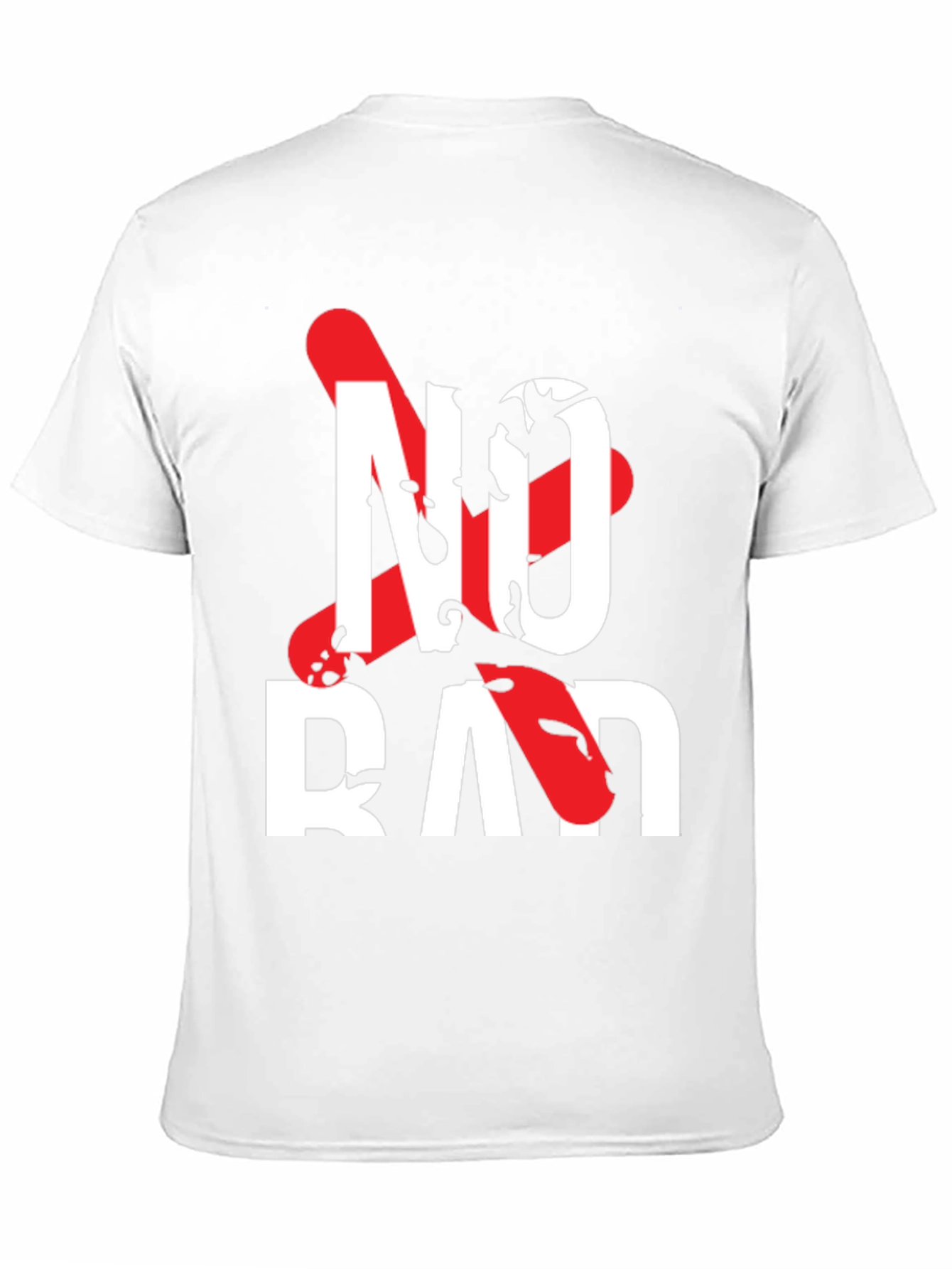 Black No Rad T-Shirt - Bold Graphic Tee view 11