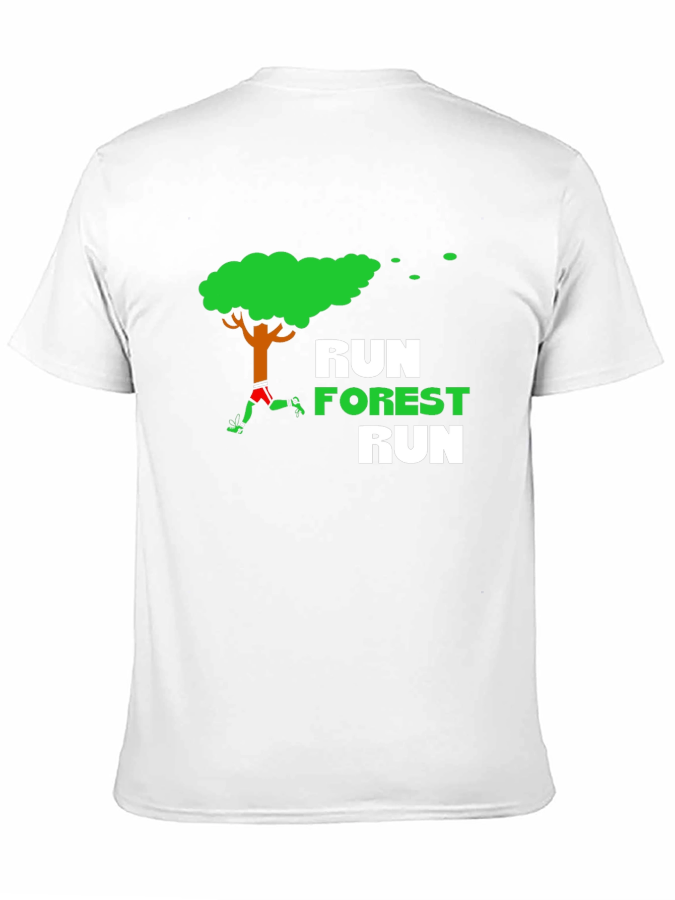 Black Run Forest Run T-Shirt view 11