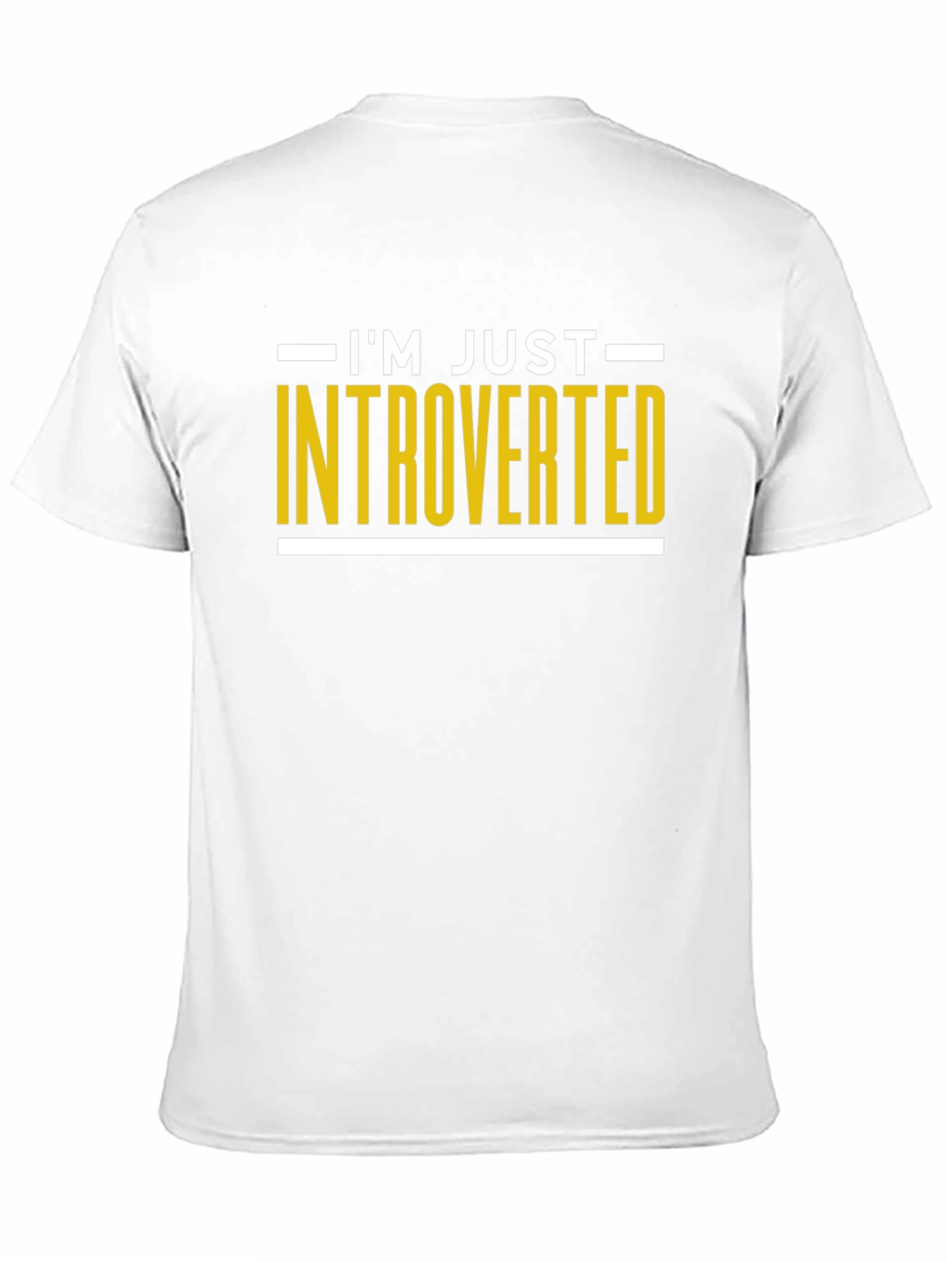 Black Introverted T-Shirt - Soft Cotton Blend view 11
