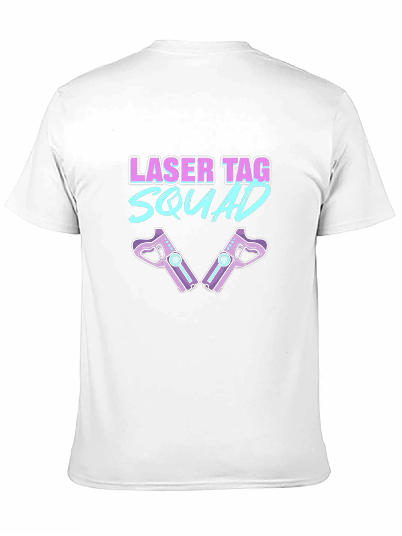 Black Laser Tag Squad Graphic Tee - Black T-Shirt view 11