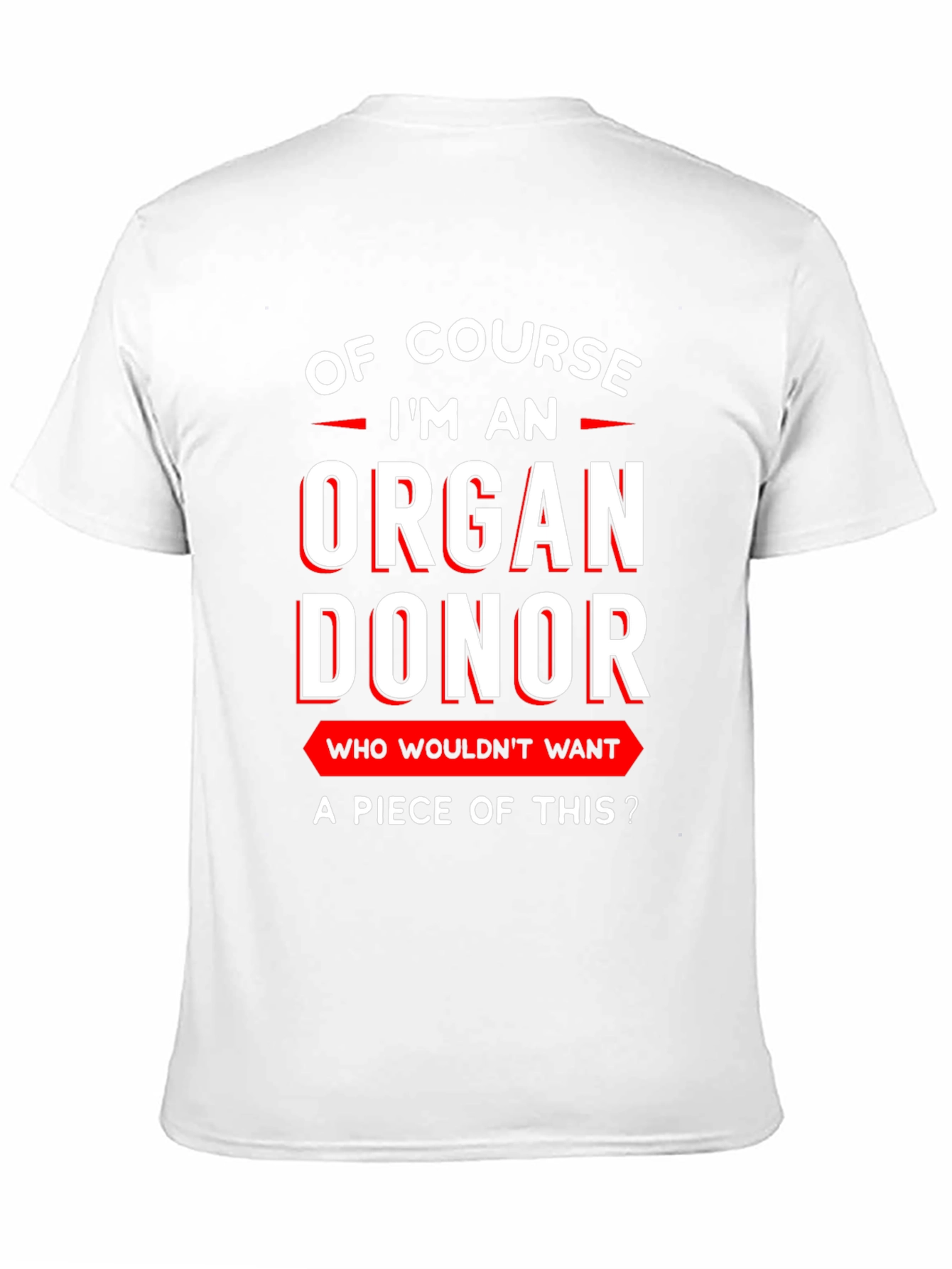 Black Organ Donor T-Shirt: Funny Graphic Tee view 11