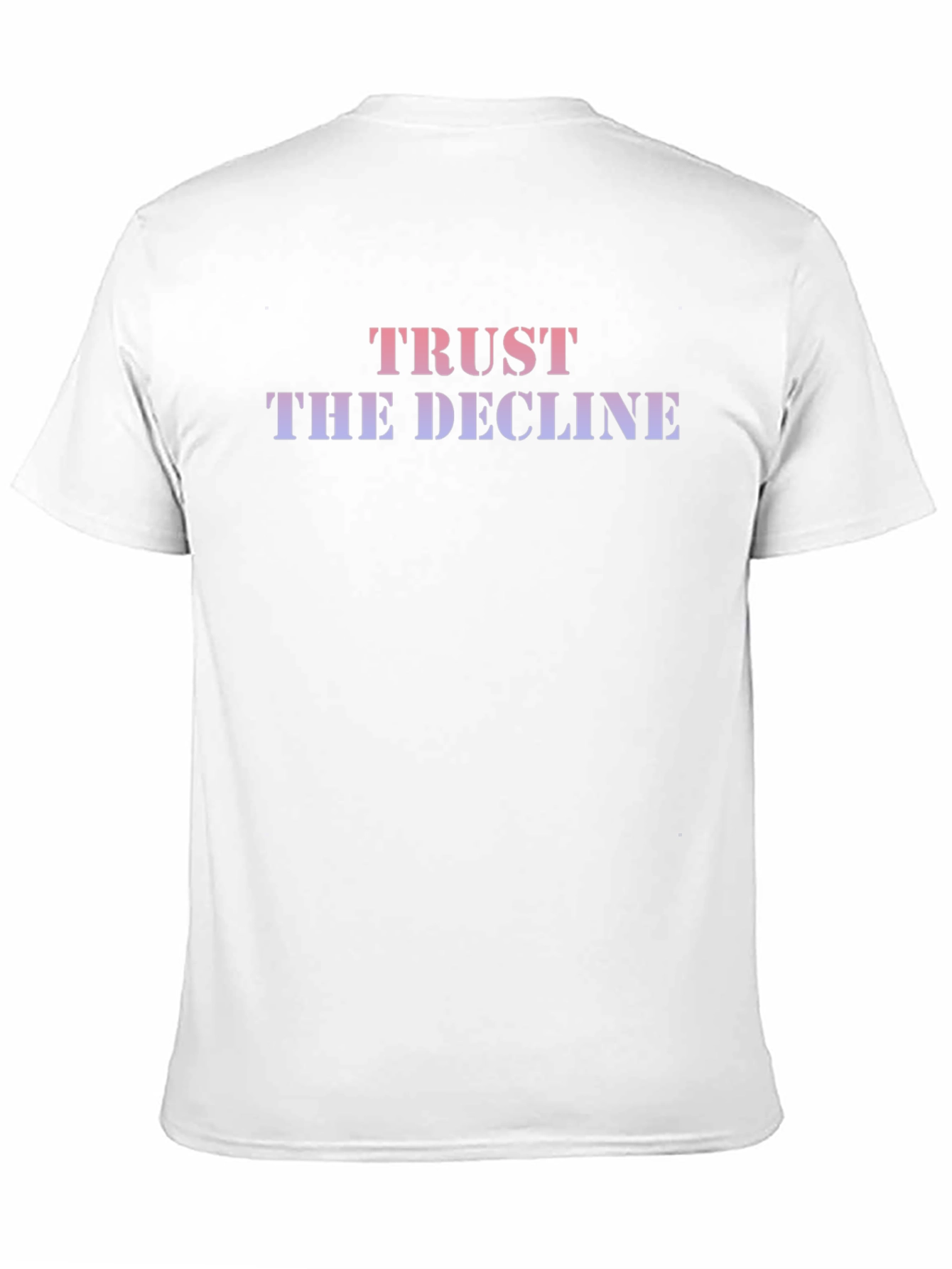 Black Trust The Decline Graphic Tee - Black view 11