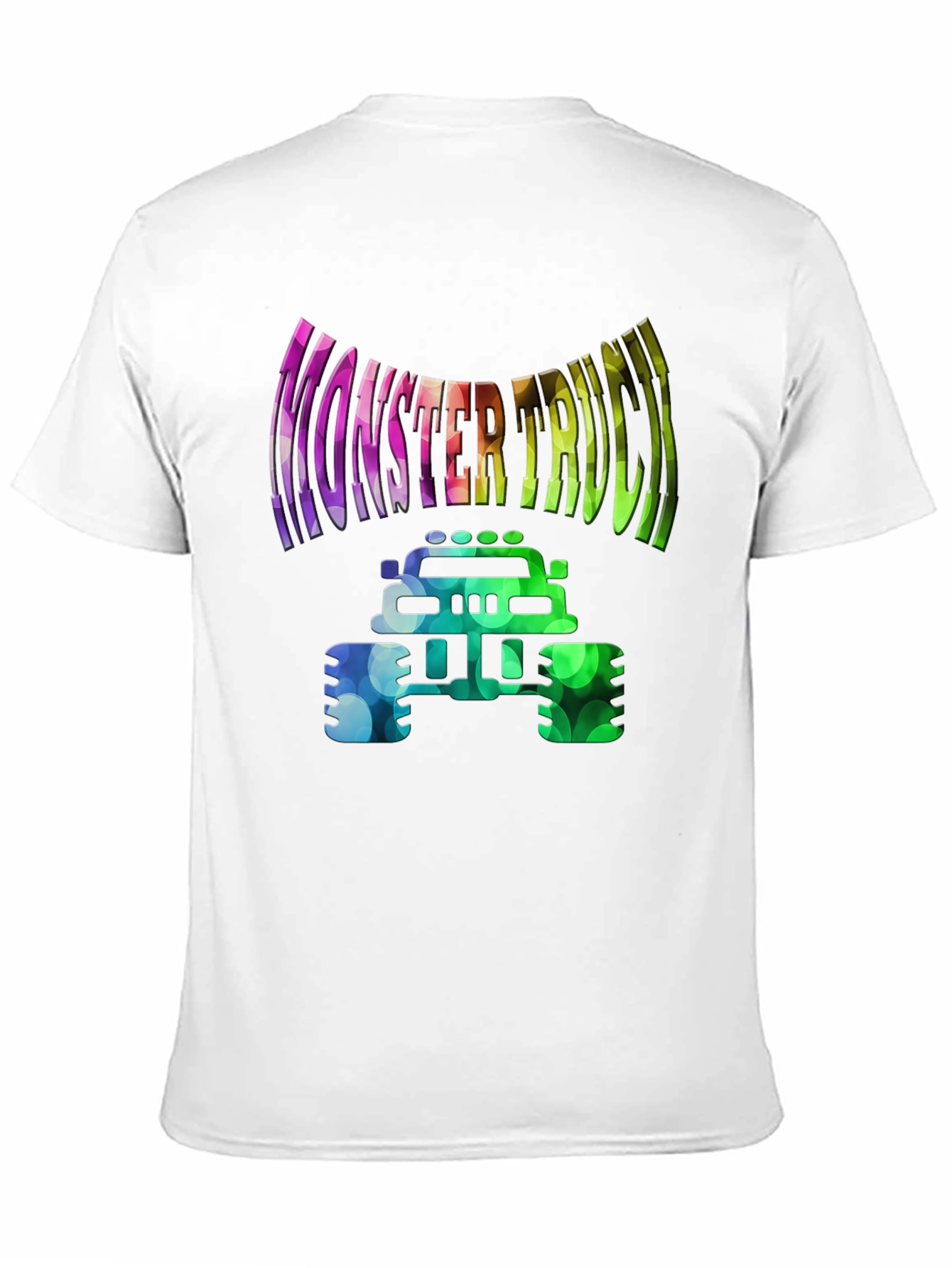 Black Monster Truck Graphic Tee - Vibrant Design Black Shirt view 11