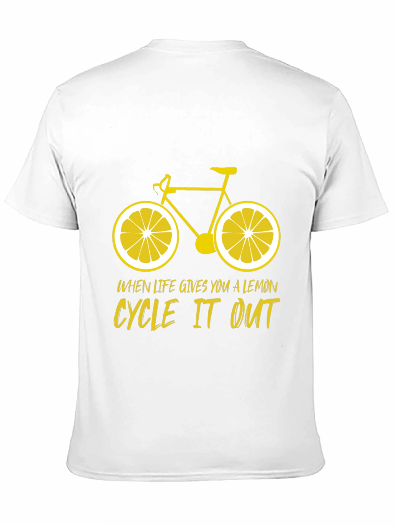 Black Lemon Bicycle T-Shirt: Cycle It Out Tee view 11