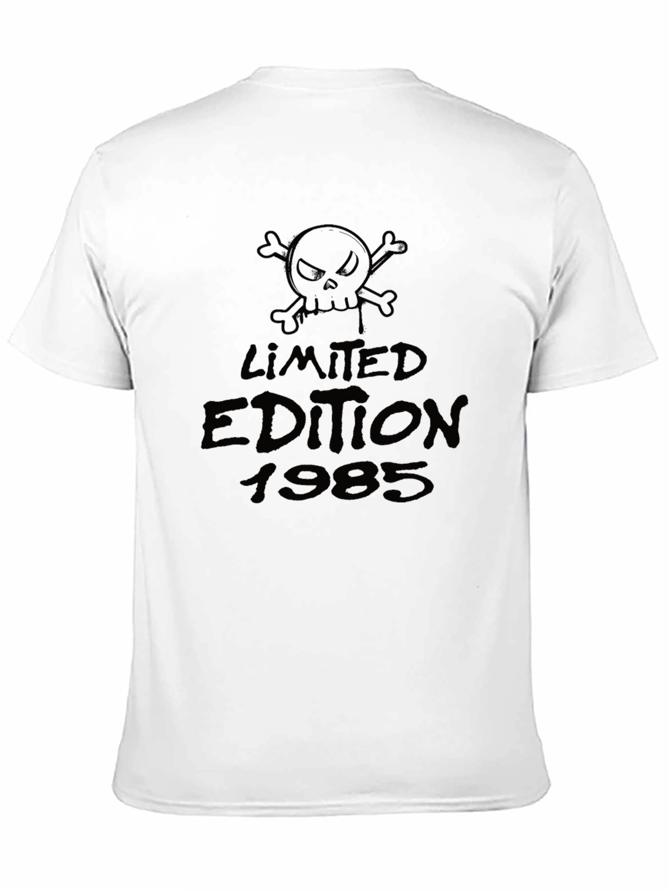 Black Limited Edition 1985 Skull Graphic T-Shirt view 11