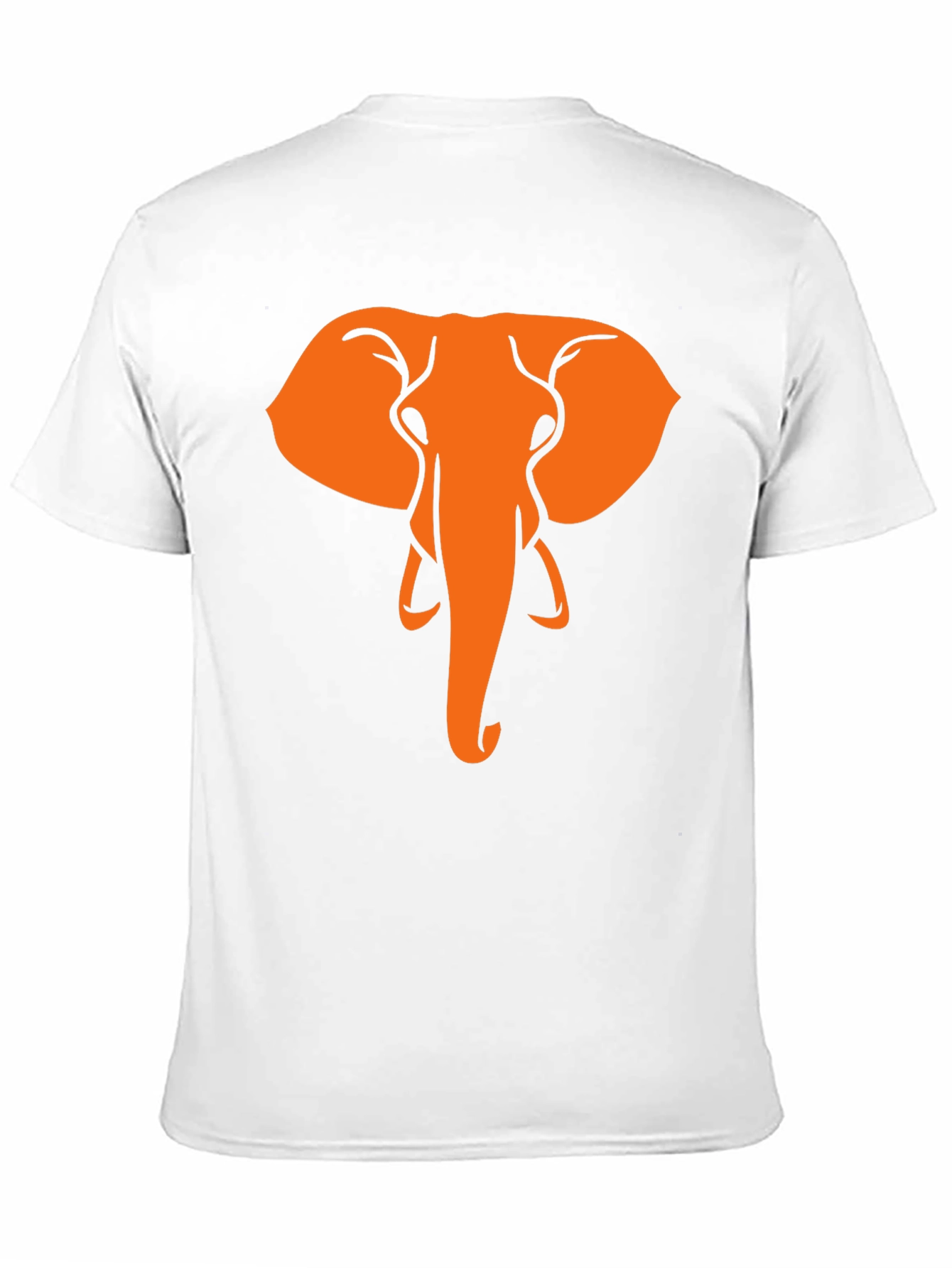 Black Elephant Graphic Tee - Black Cotton T-Shirt view 11