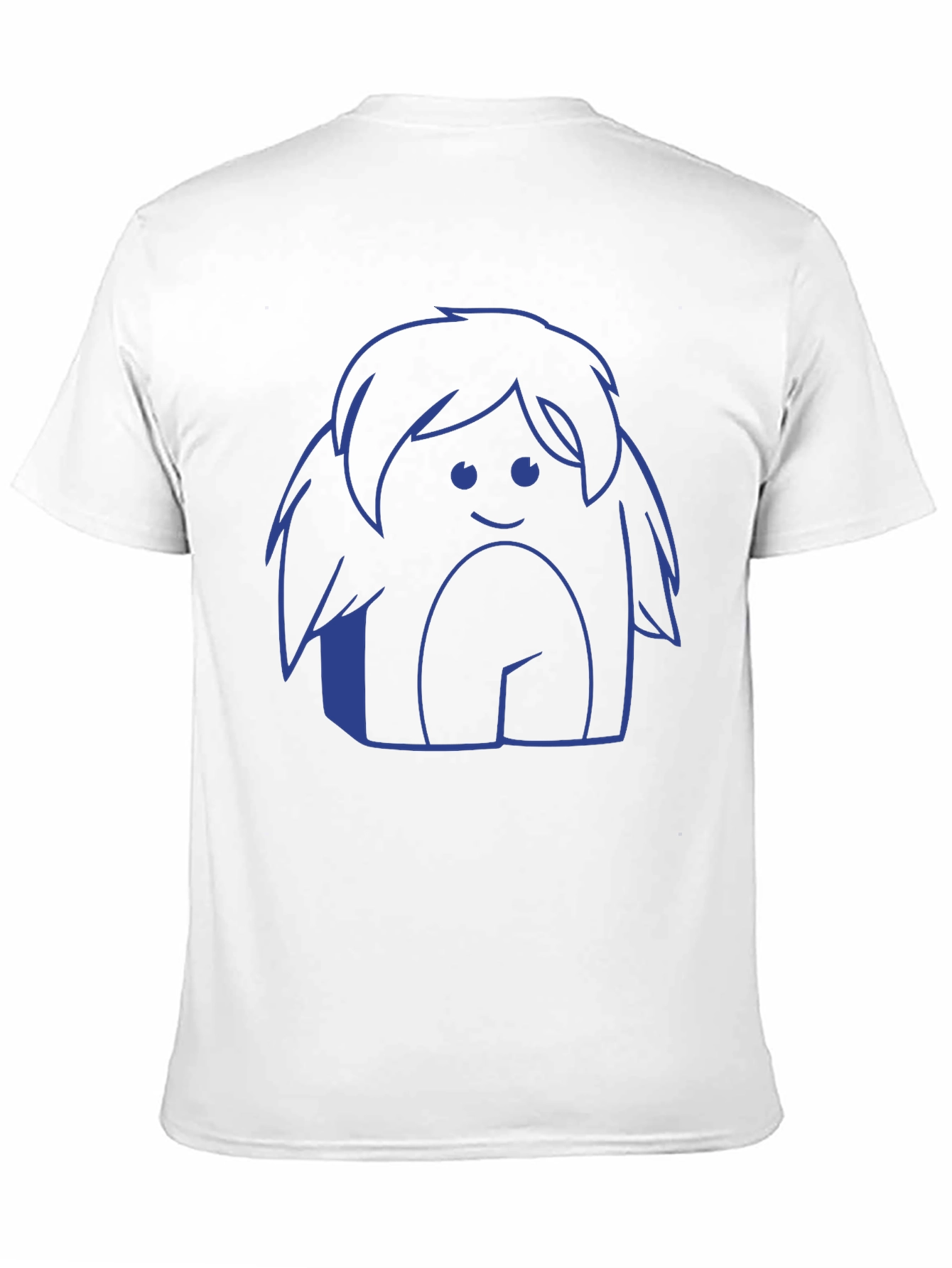 Black Cute Cartoon Monster Graphic Tee - Black view 11