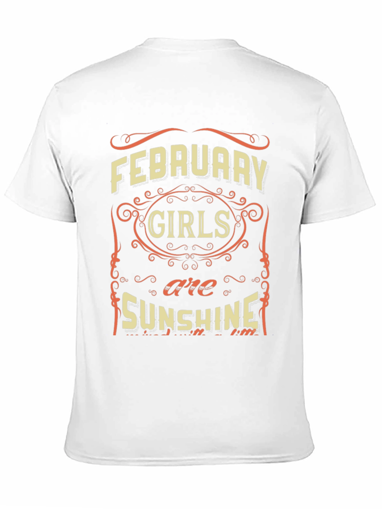 Black February Girls are Sunshine T-Shirt view 11