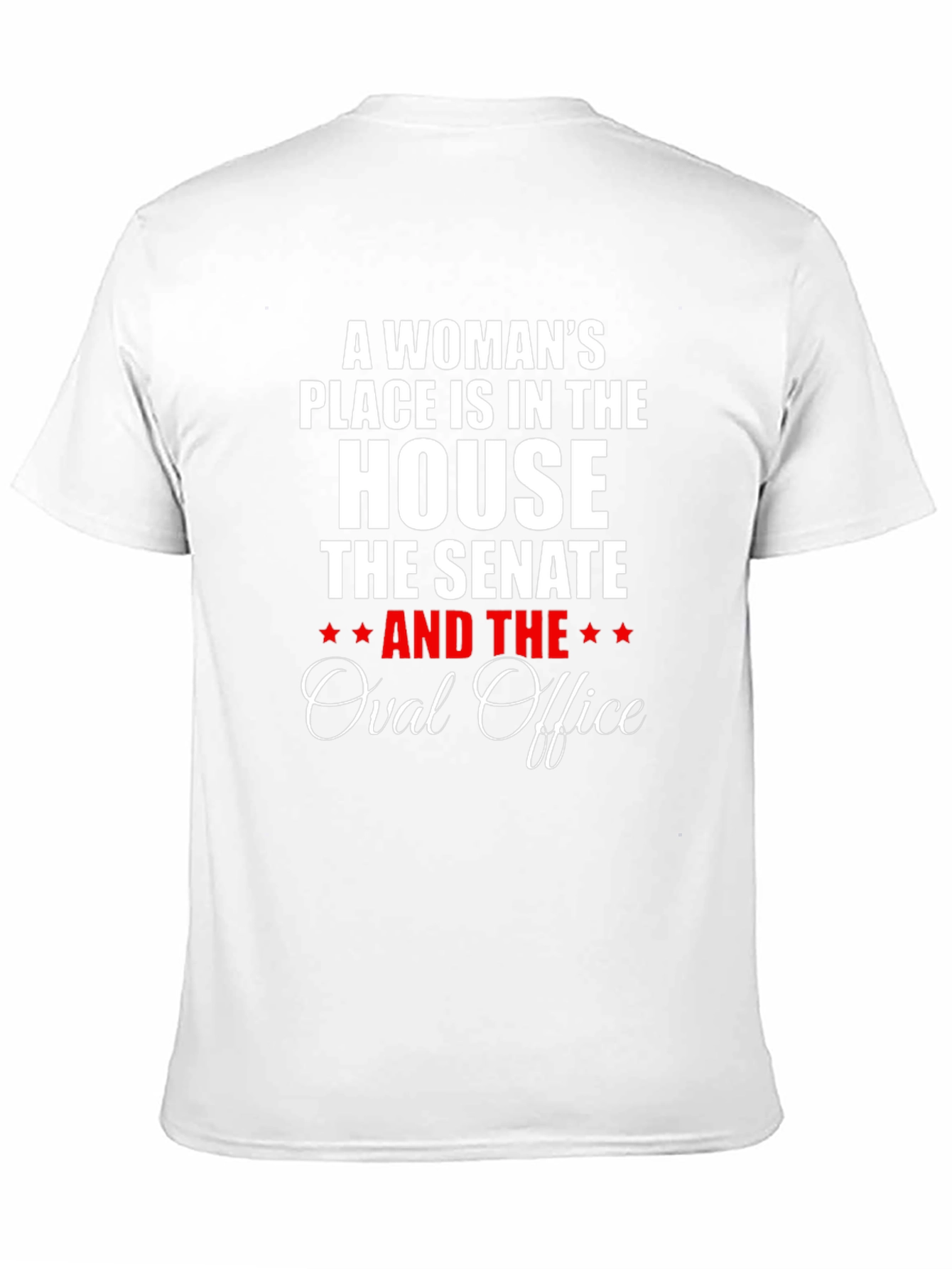 Black Empowered Woman T-Shirt - House, Senate, Oval Office view 11