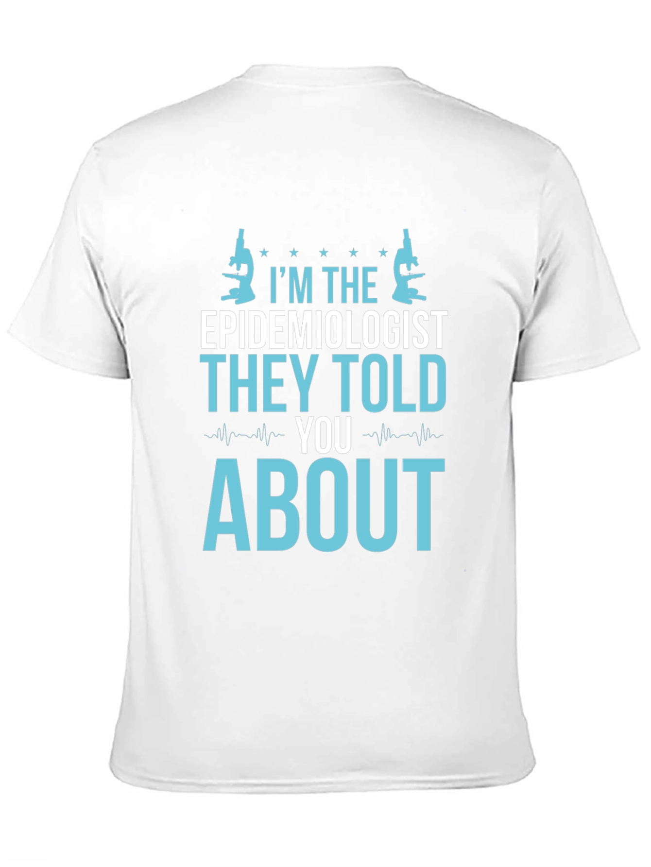 Black Epidemiologist T-Shirt - Funny Science Tee view 11