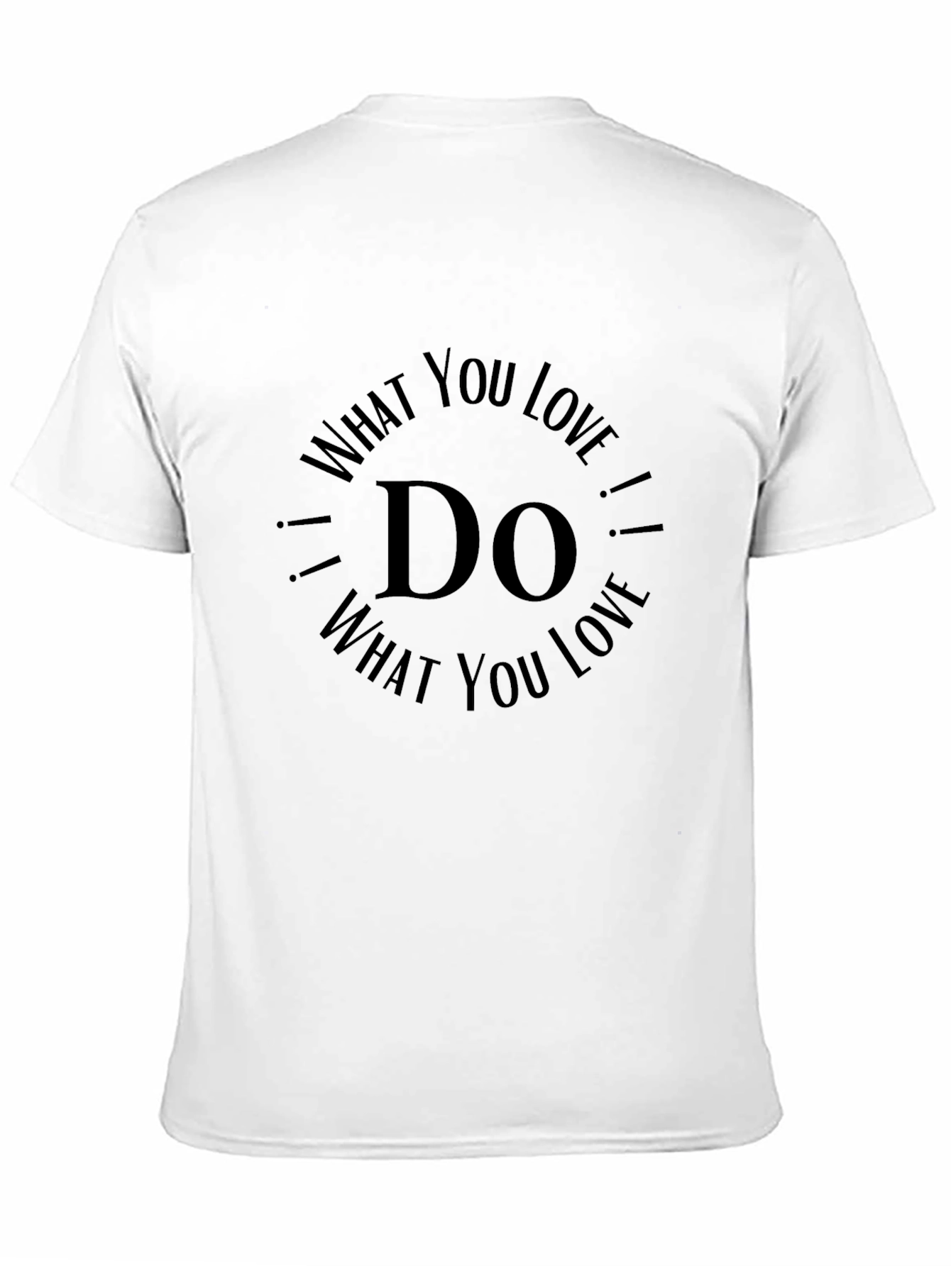 Black What You Love! Graphic Print T-Shirt view 11