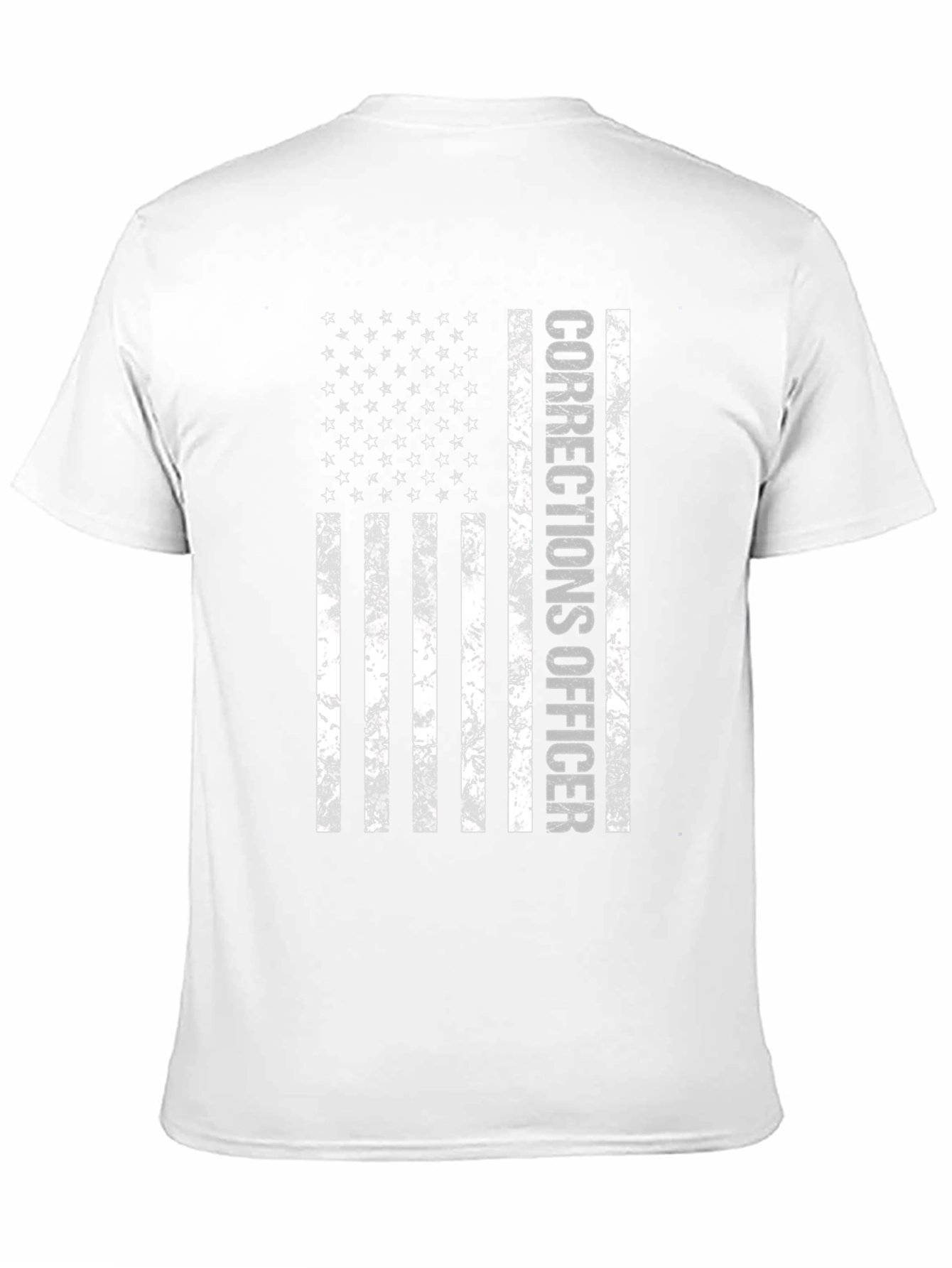 Corrections Officer American Flag T-Shirt - 11