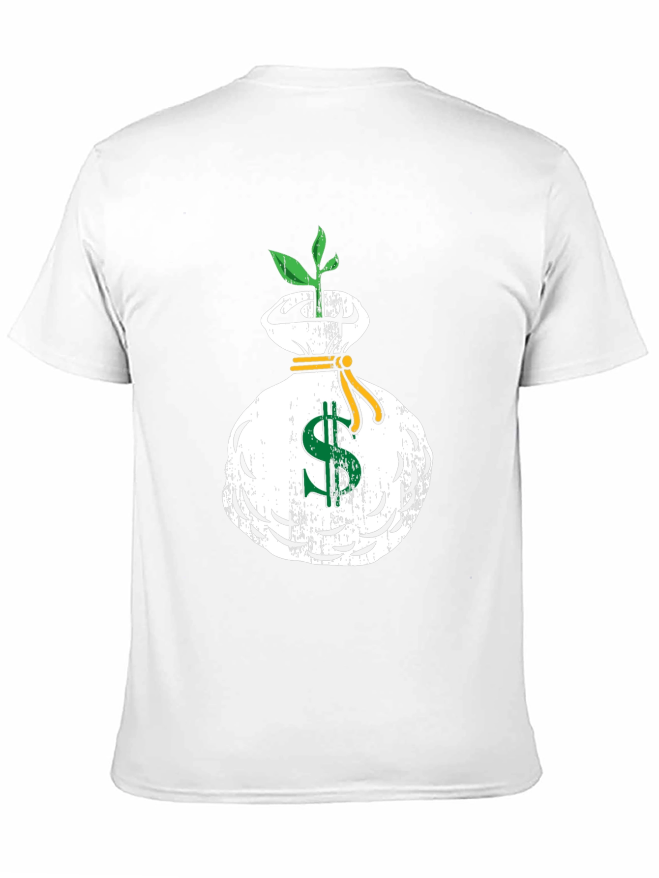 Black Money Tree Graphic T-Shirt - Black Casual Tee view 11
