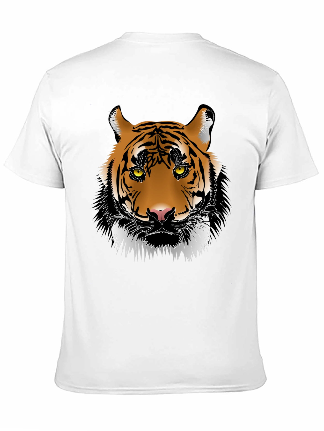 Black Tiger Graphic Black T-Shirt view 11