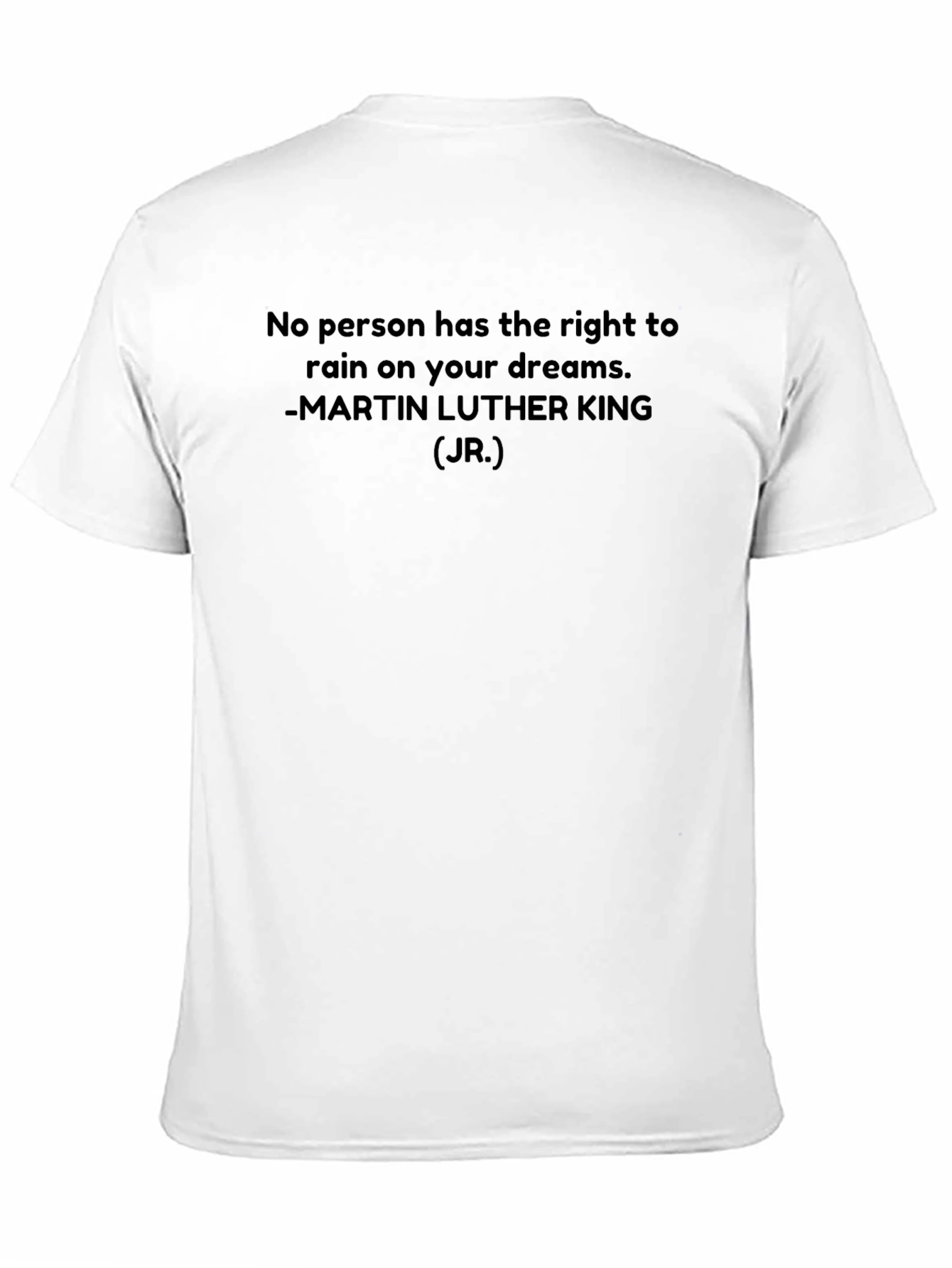 Black Inspirational Quote T-Shirt view 11