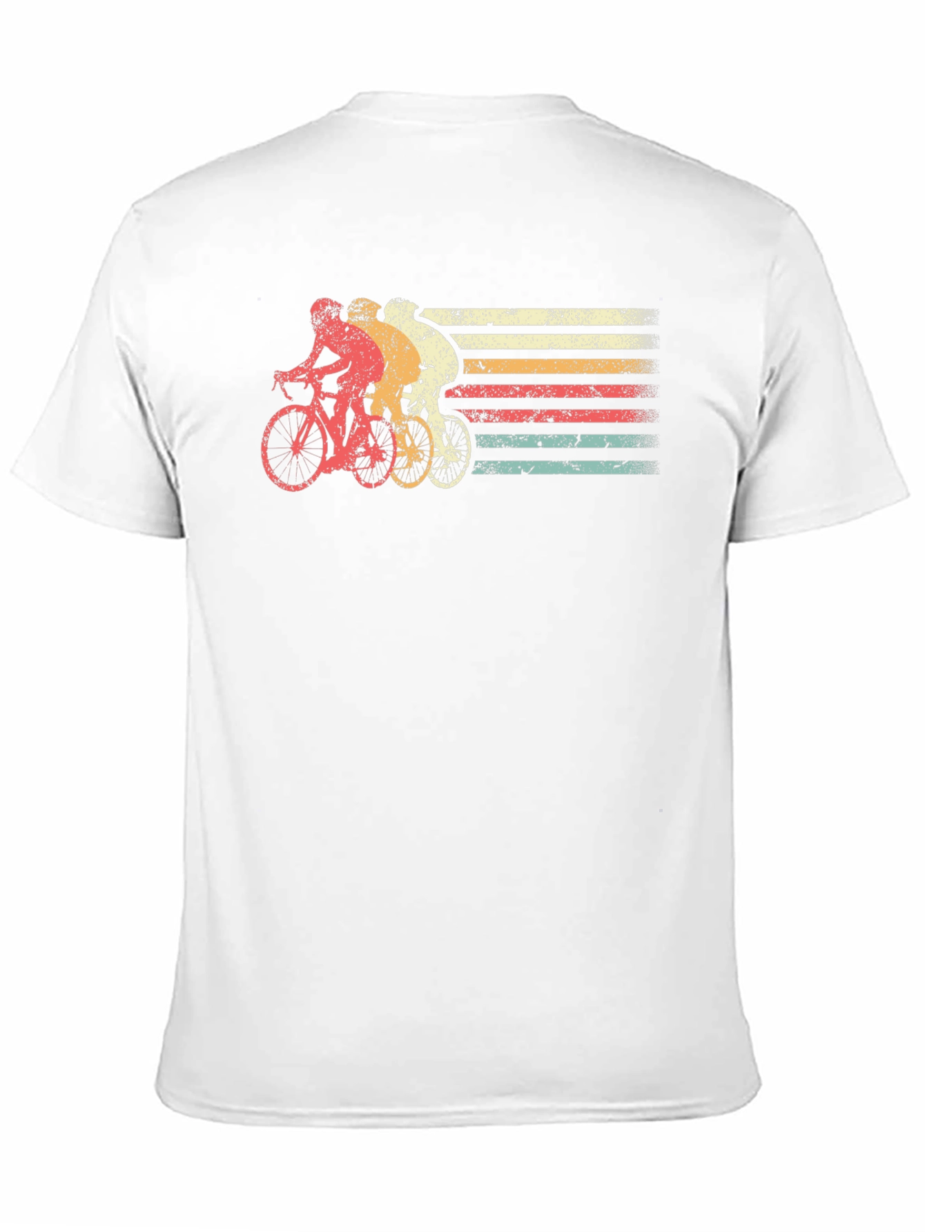 Black Vintage Cycling T-Shirt - Retro Style Bike Graphic Tee view 11