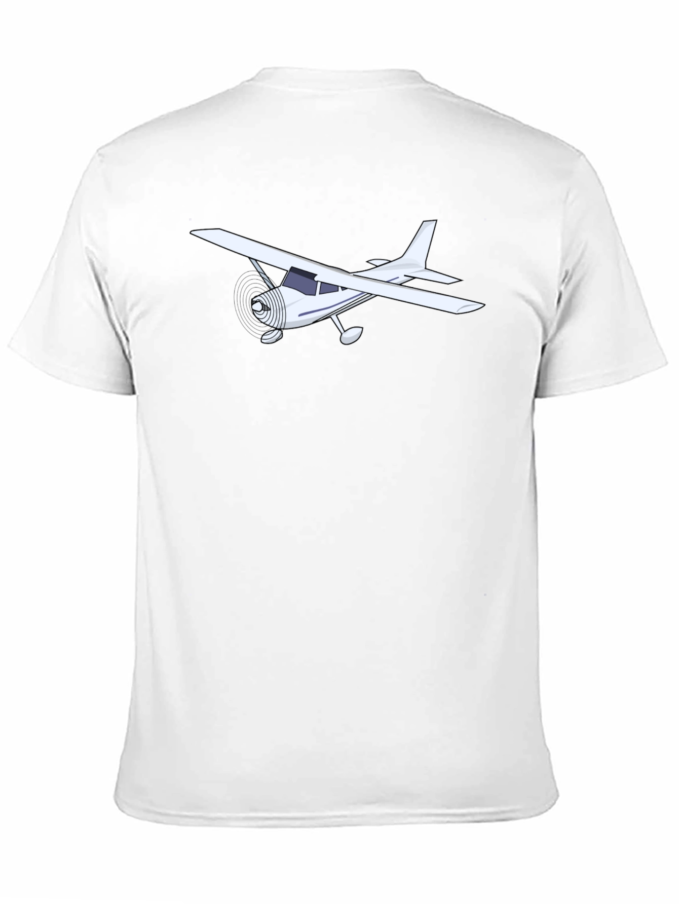 Black Aviation T-Shirt - Airplane Graphic Tee view 11