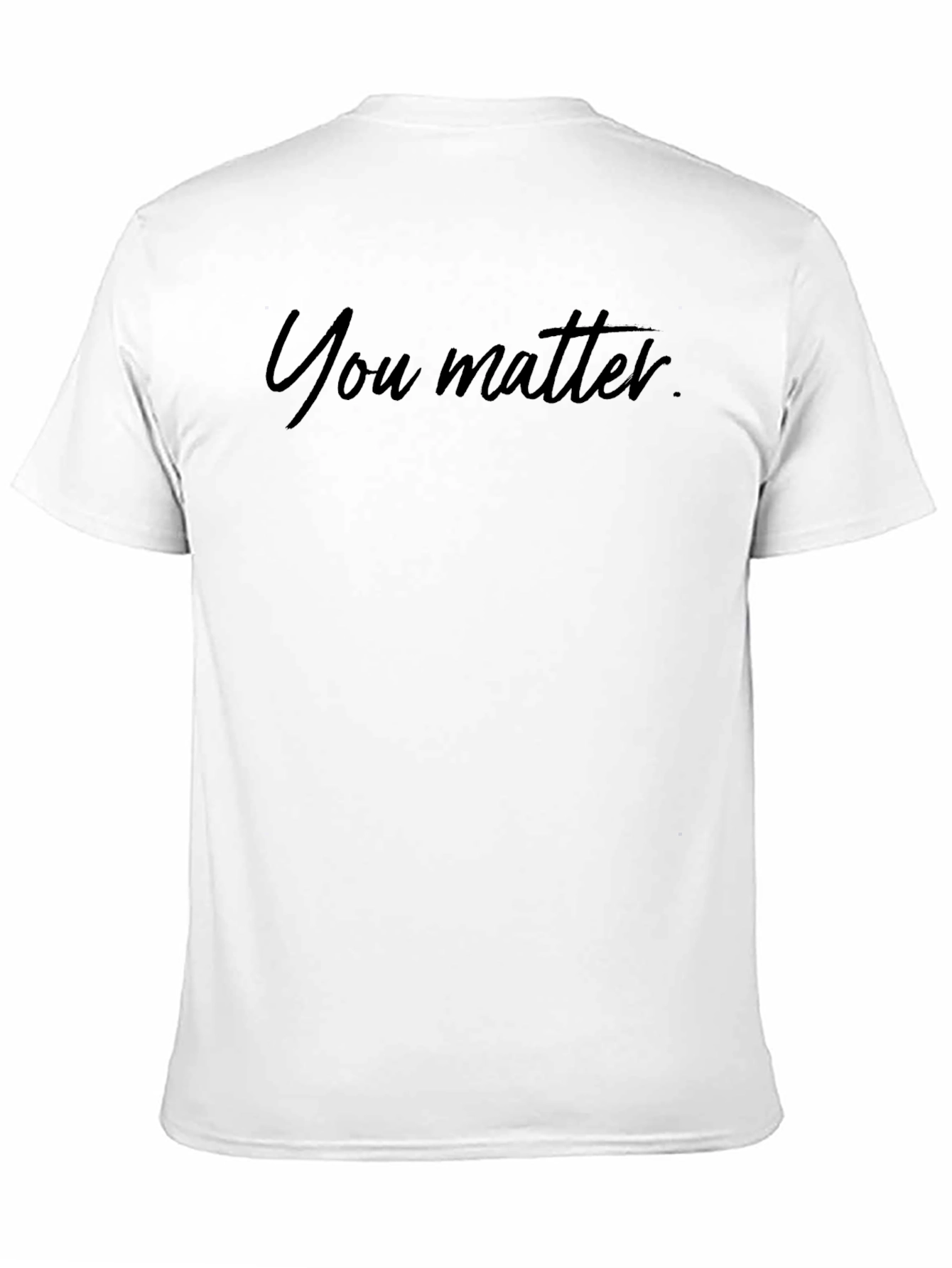 Black You Matter Graphic Tee - Black view 11