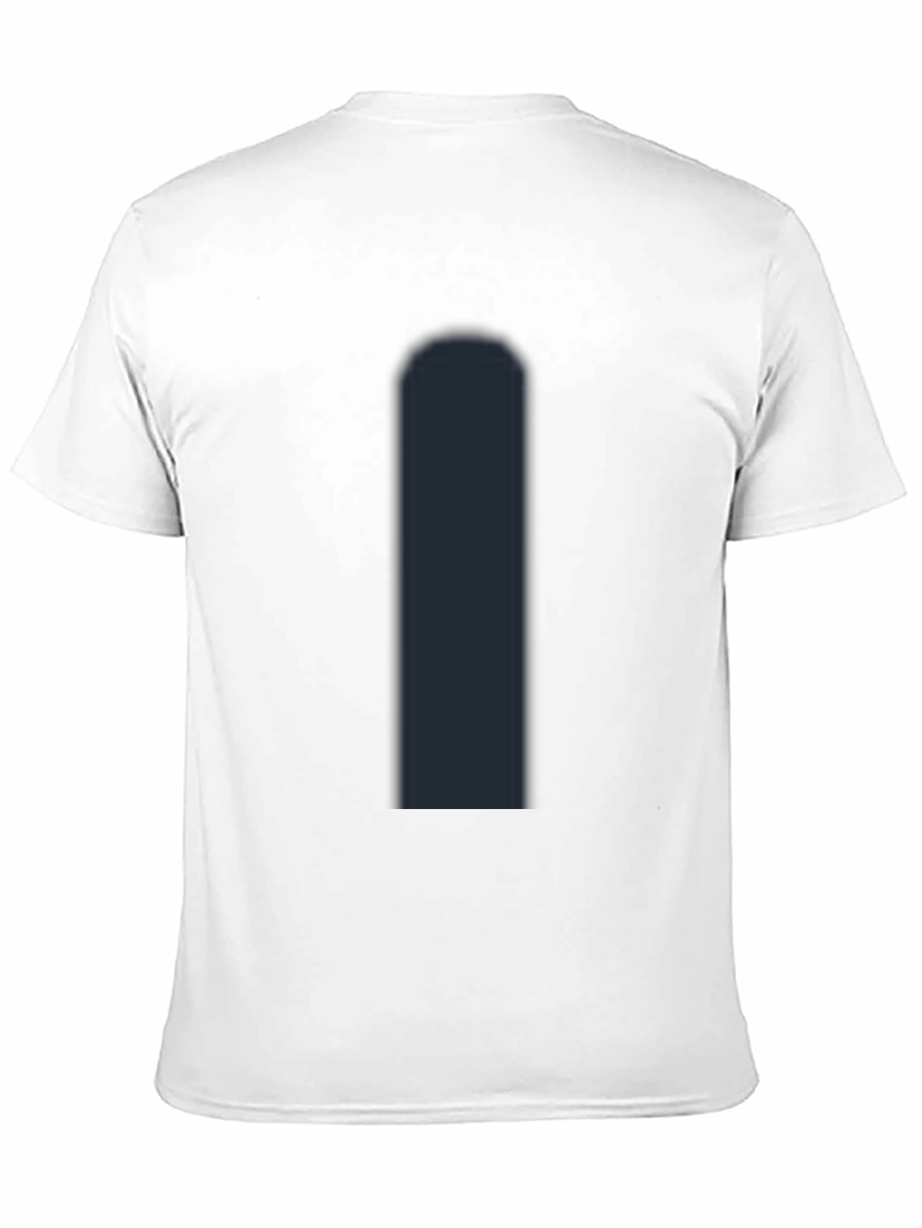 Black Men's Black T-Shirt - Casual Style view 11