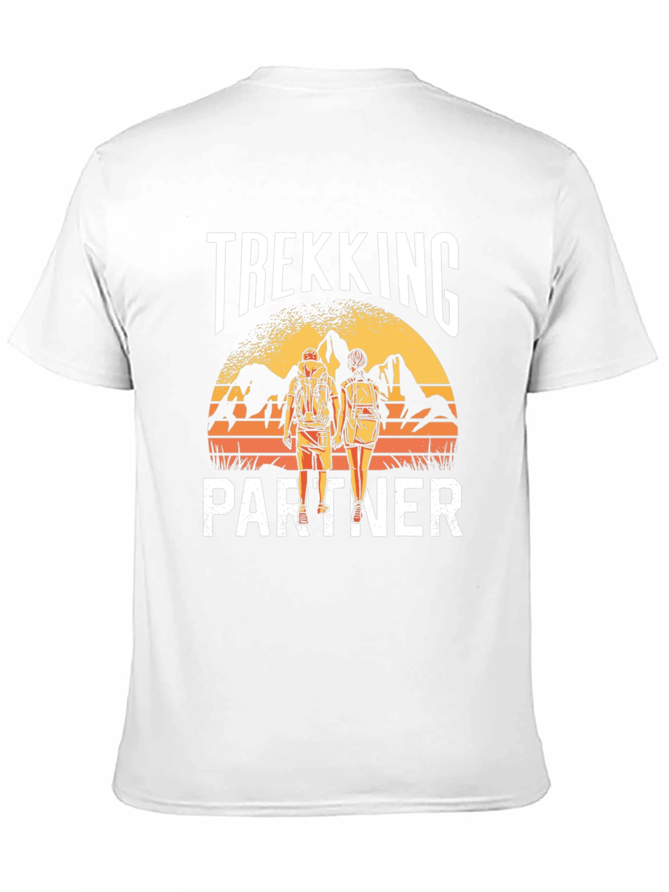 Black Trekking Partner Graphic Tee view 11