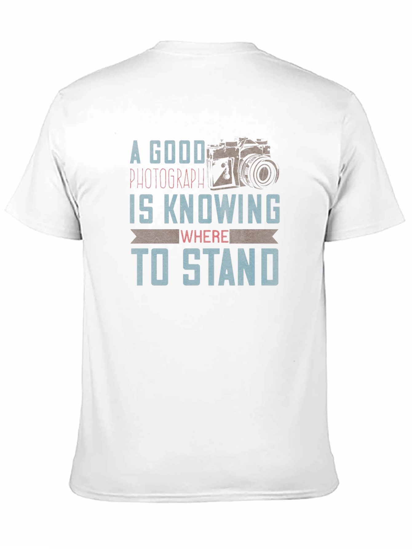 Black Photographer T-Shirt: Know Where to Stand! view 11