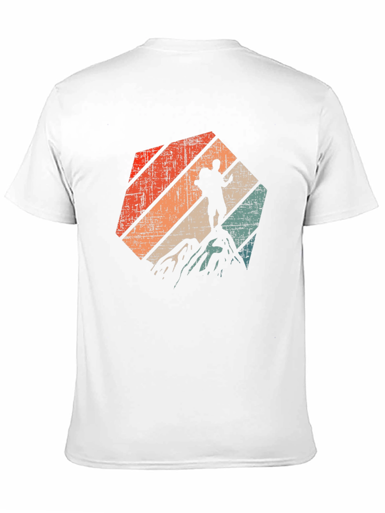 Black Vintage Hiker T-Shirt - Mountain Adventure Tee view 11