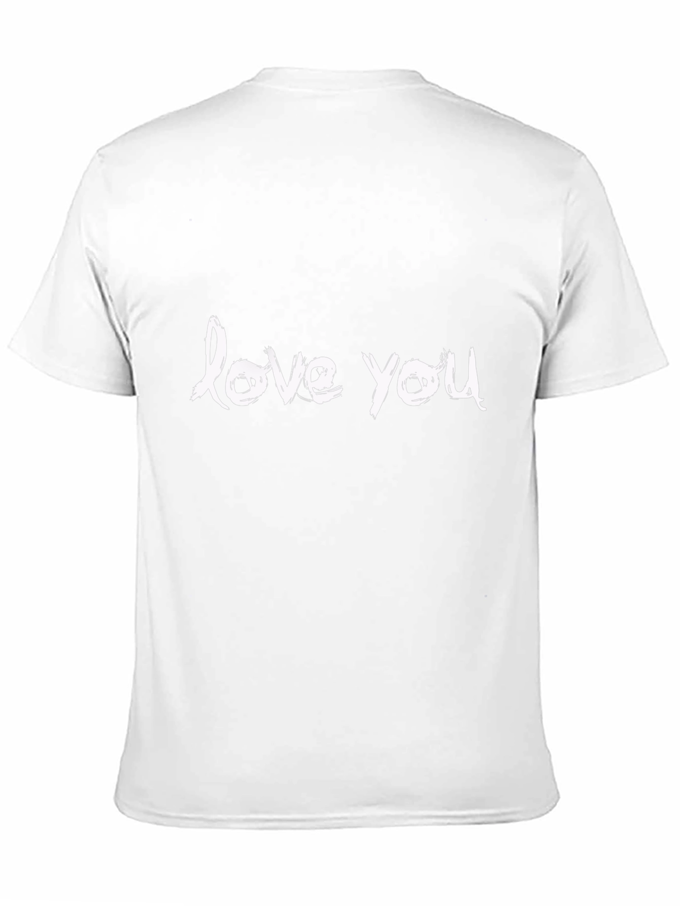 Black Love You Graphic Tee - Soft Cotton Blend view 11