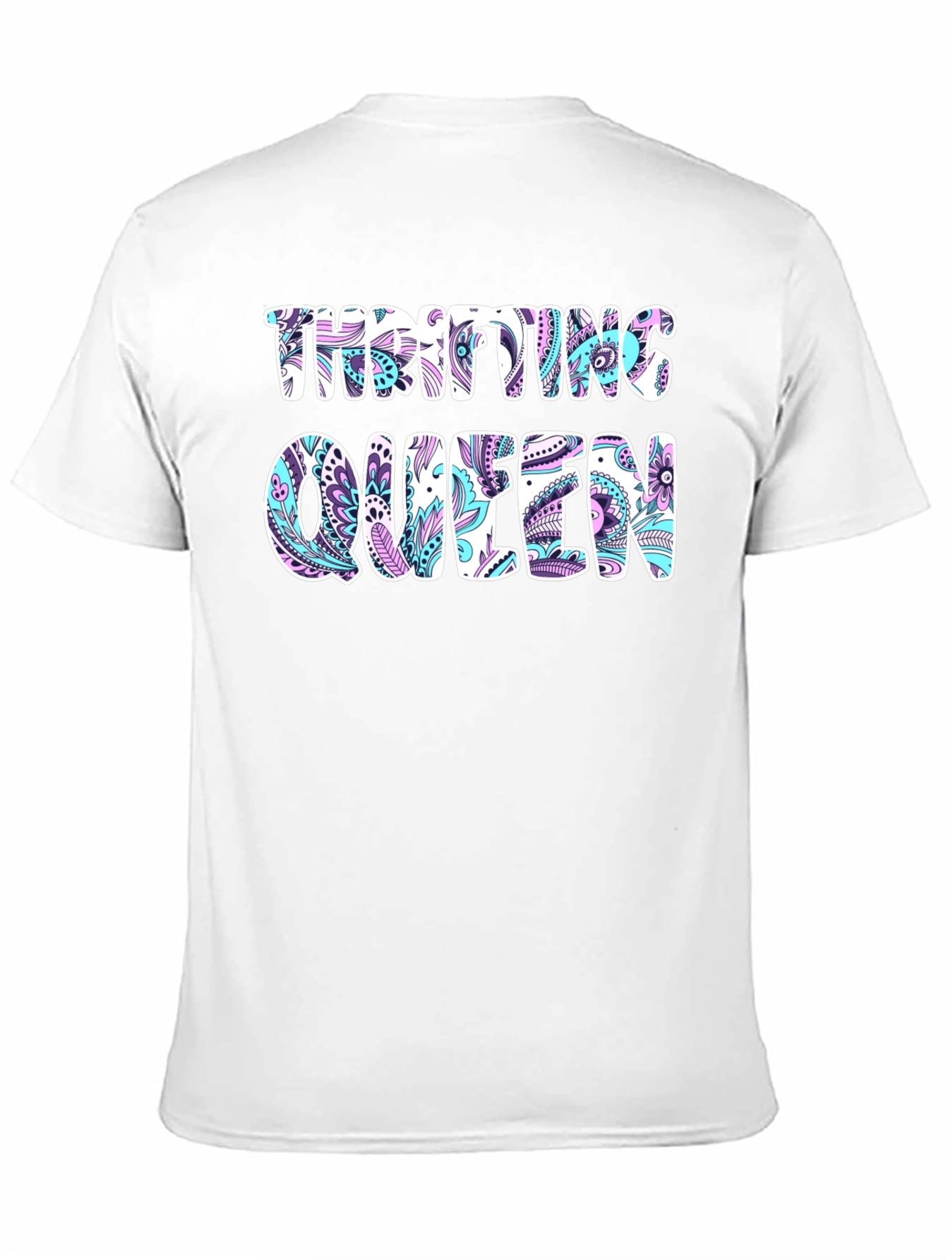 Thrifting Queen Black Graphic Tee - 11