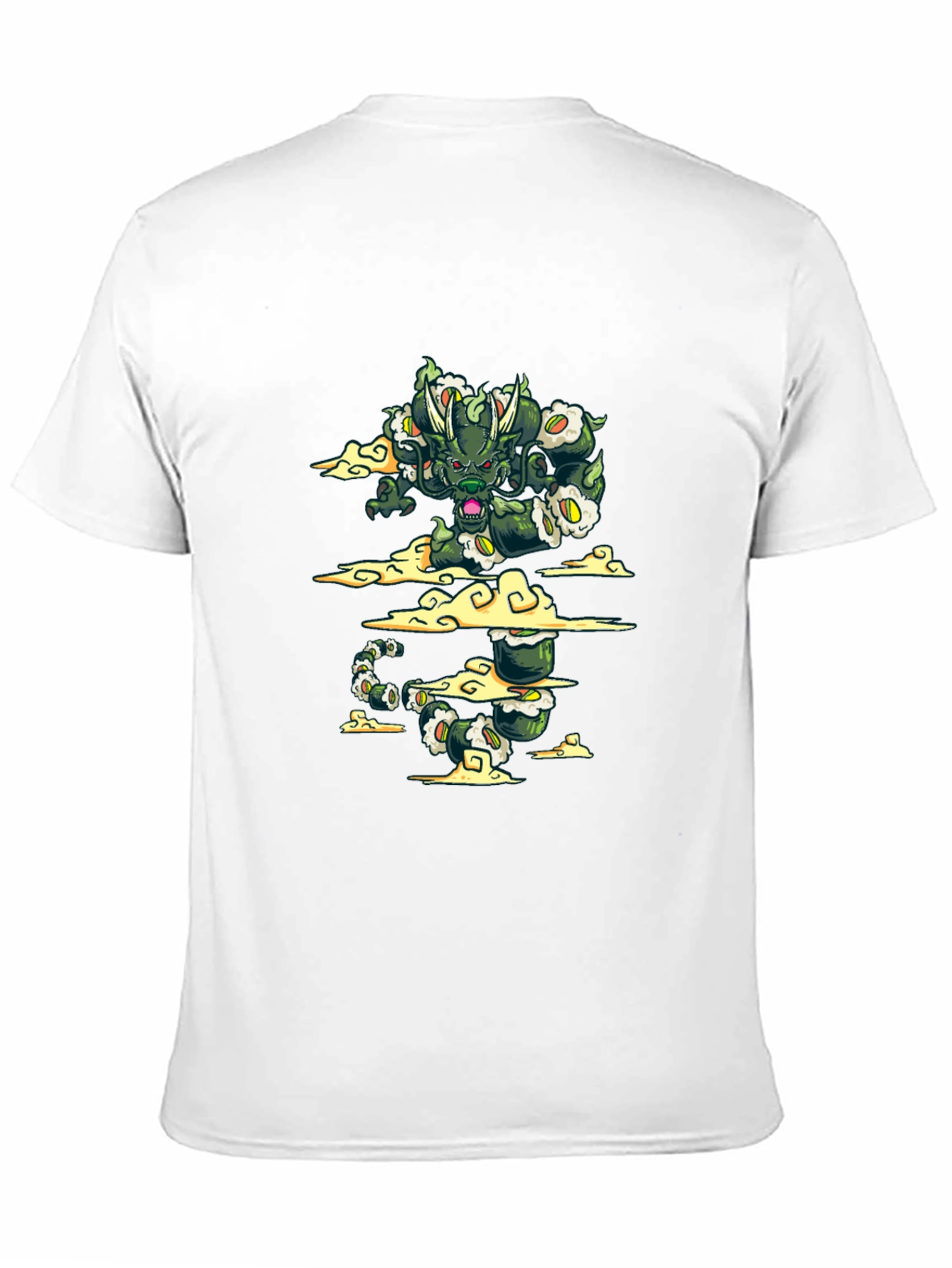 Sushi Dragon Graphic Tee - Stylish & Unique! - 11