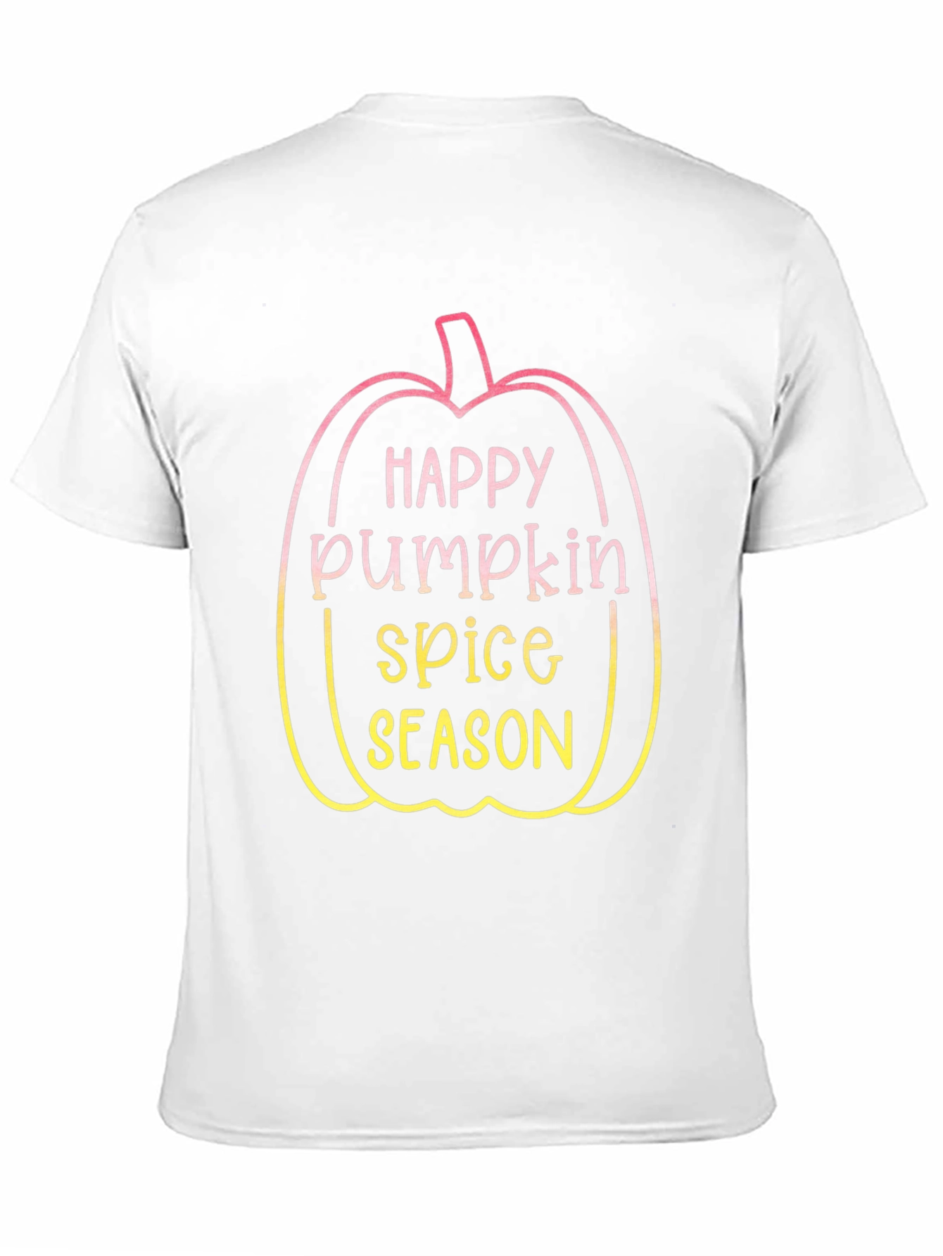 Black Happy Pumpkin Spice Season T-Shirt view 11