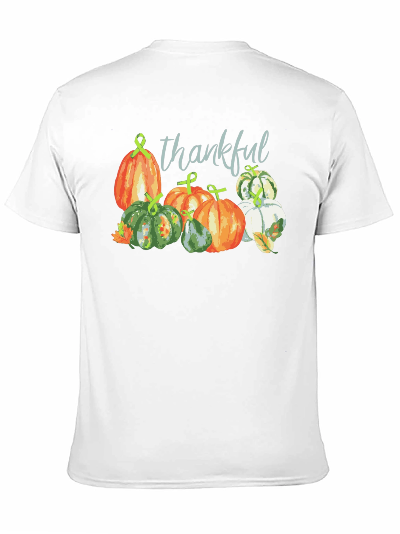 Black Thankful Pumpkin Patch Black T-Shirt Fall Season Tee view 11