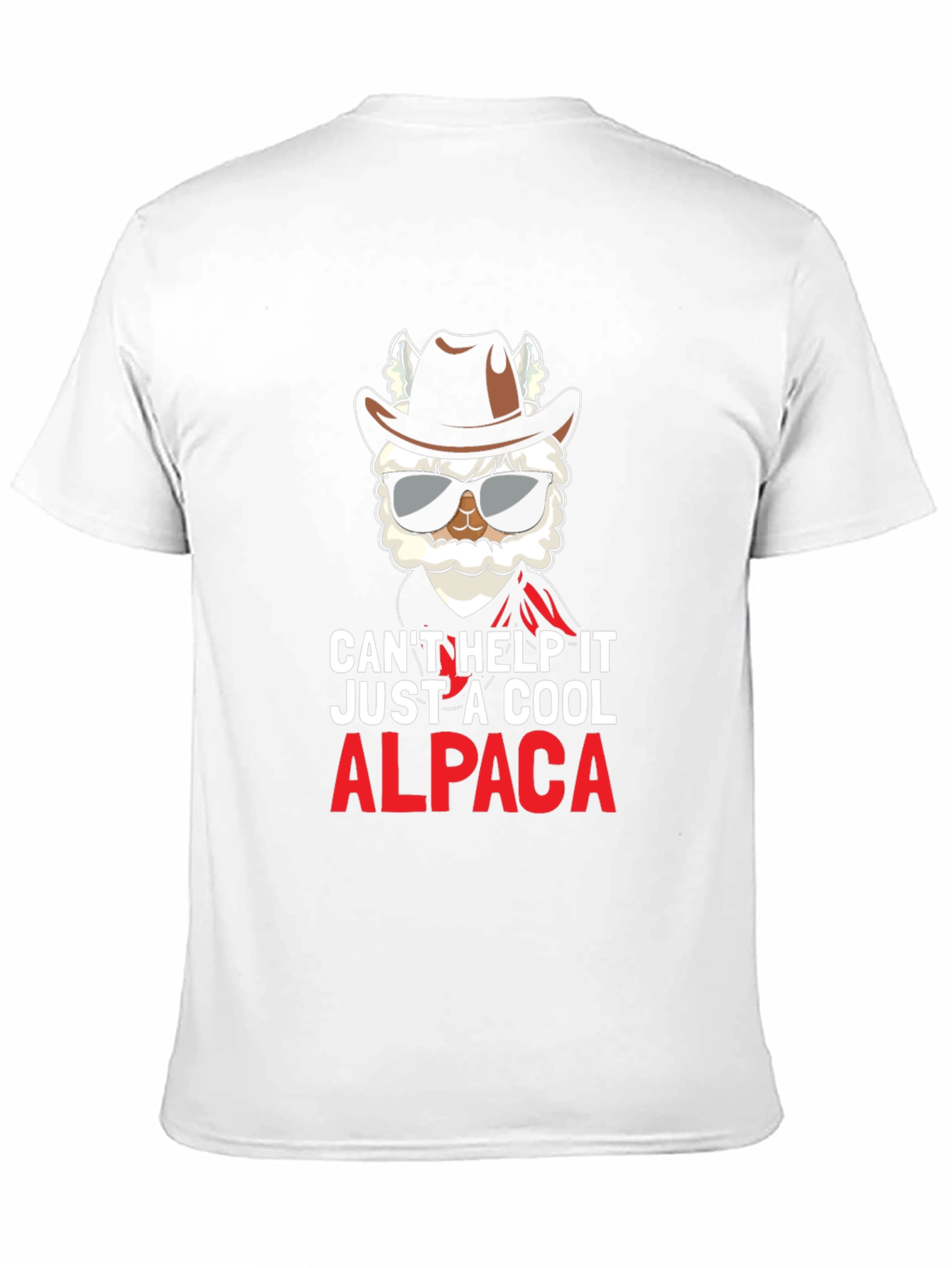 Black Cool Alpaca T-Shirt view 11