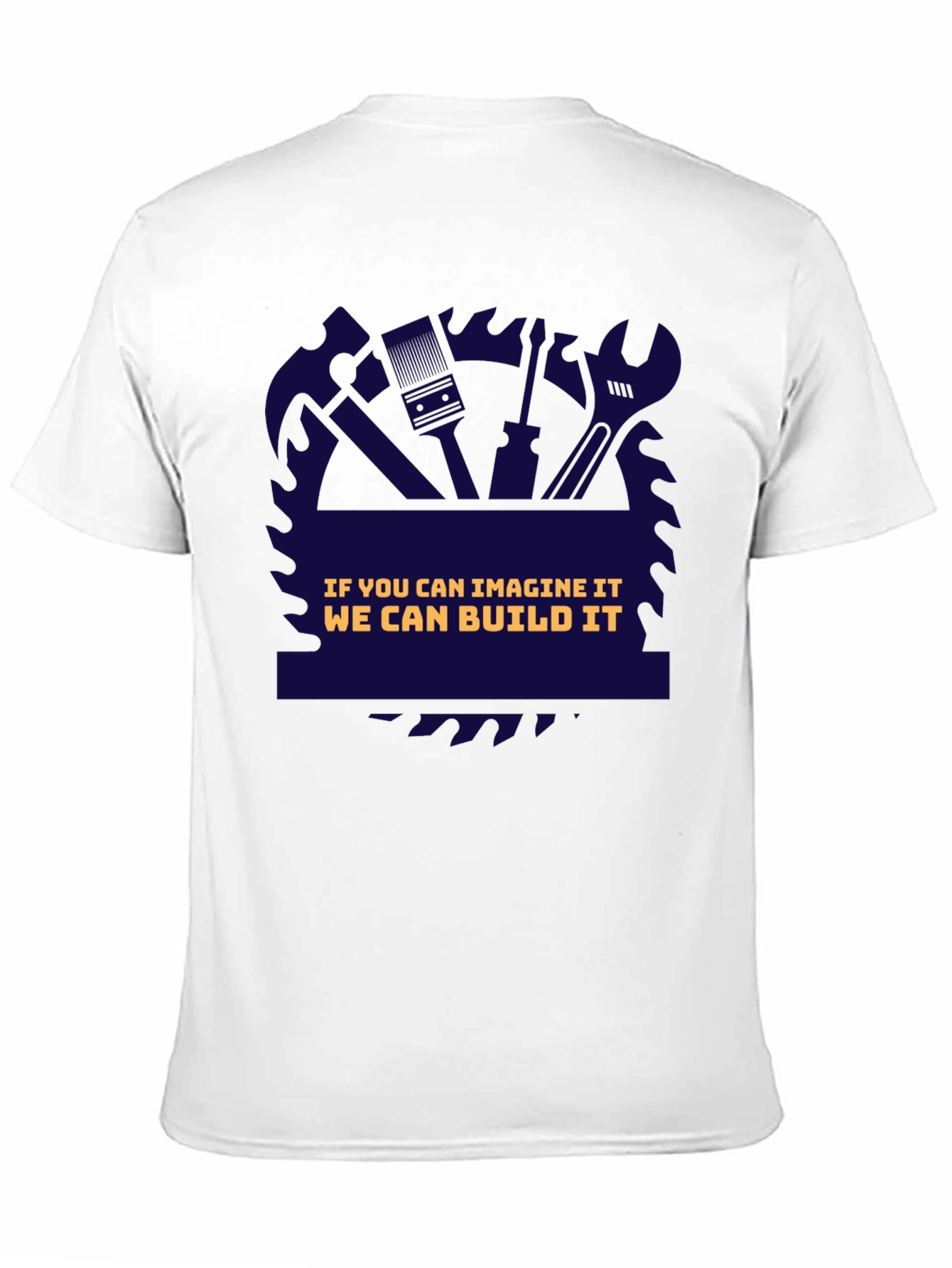 Black Carpenter's Vision T-Shirt - We Can Build It! view 11