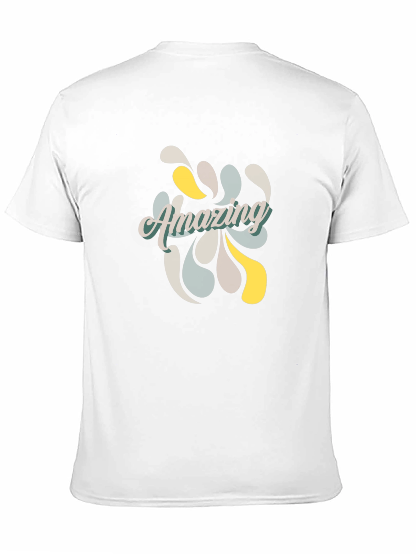 Black Amazing Graphic Print T-Shirt view 11