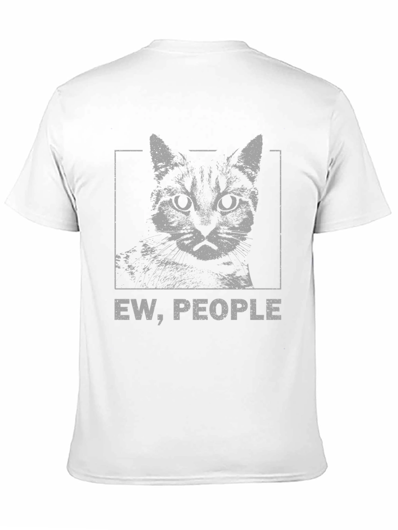Black Ew, People Cat Graphic T-Shirt view 11