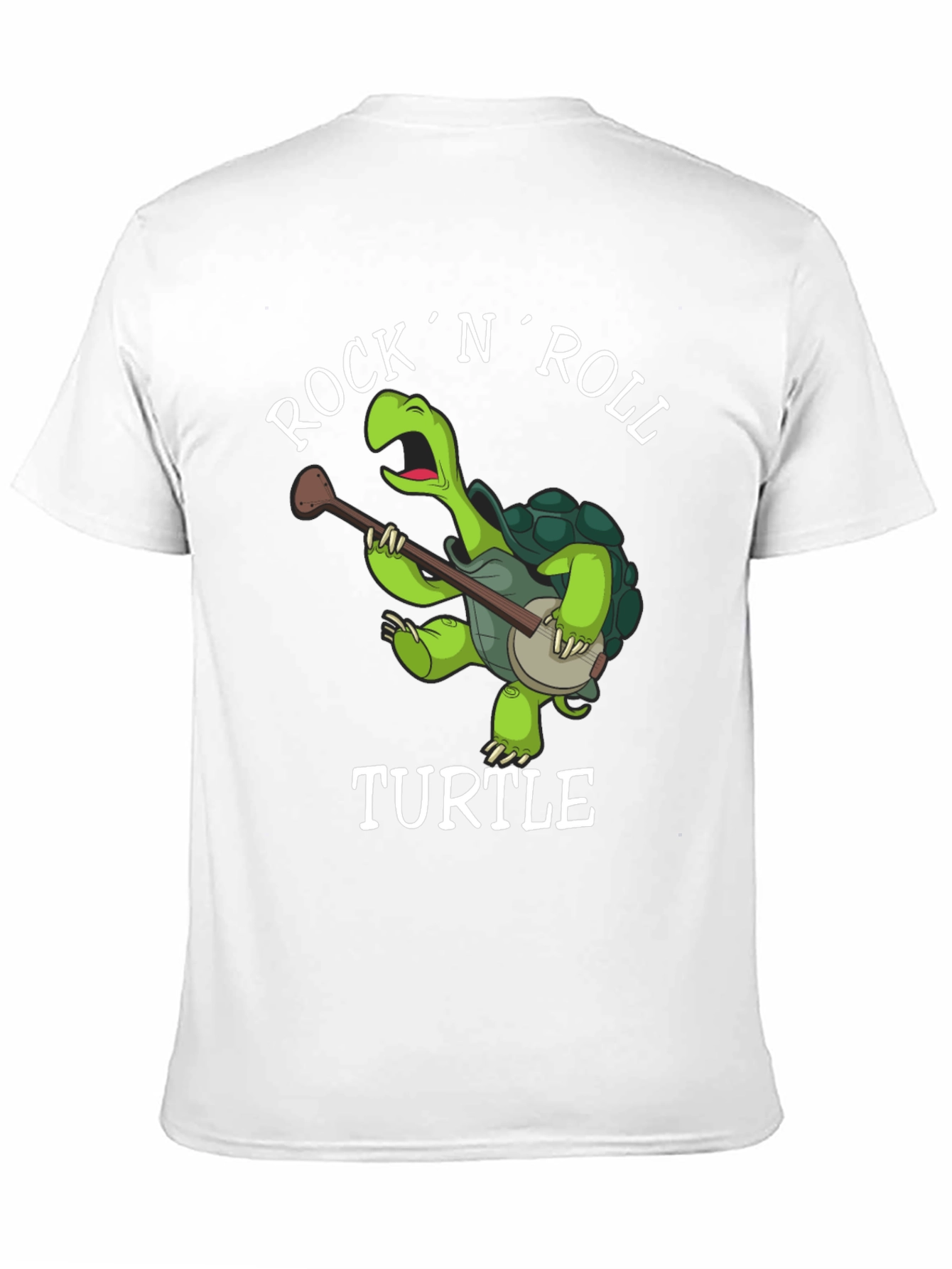 Black Rock 'N' Roll Turtle T-Shirt view 11