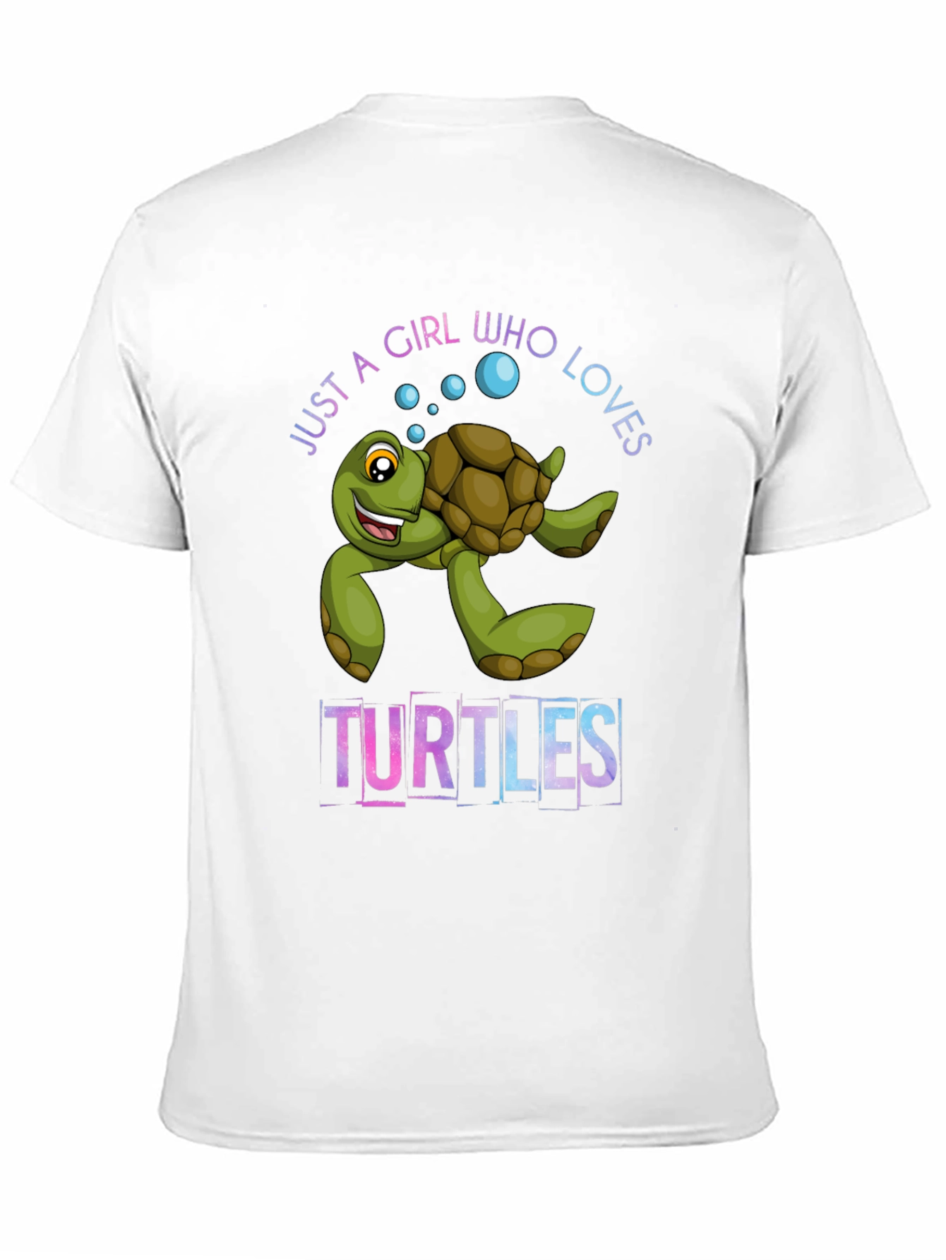 Black Girl Who Loves Turtles Graphic T-Shirt view 11