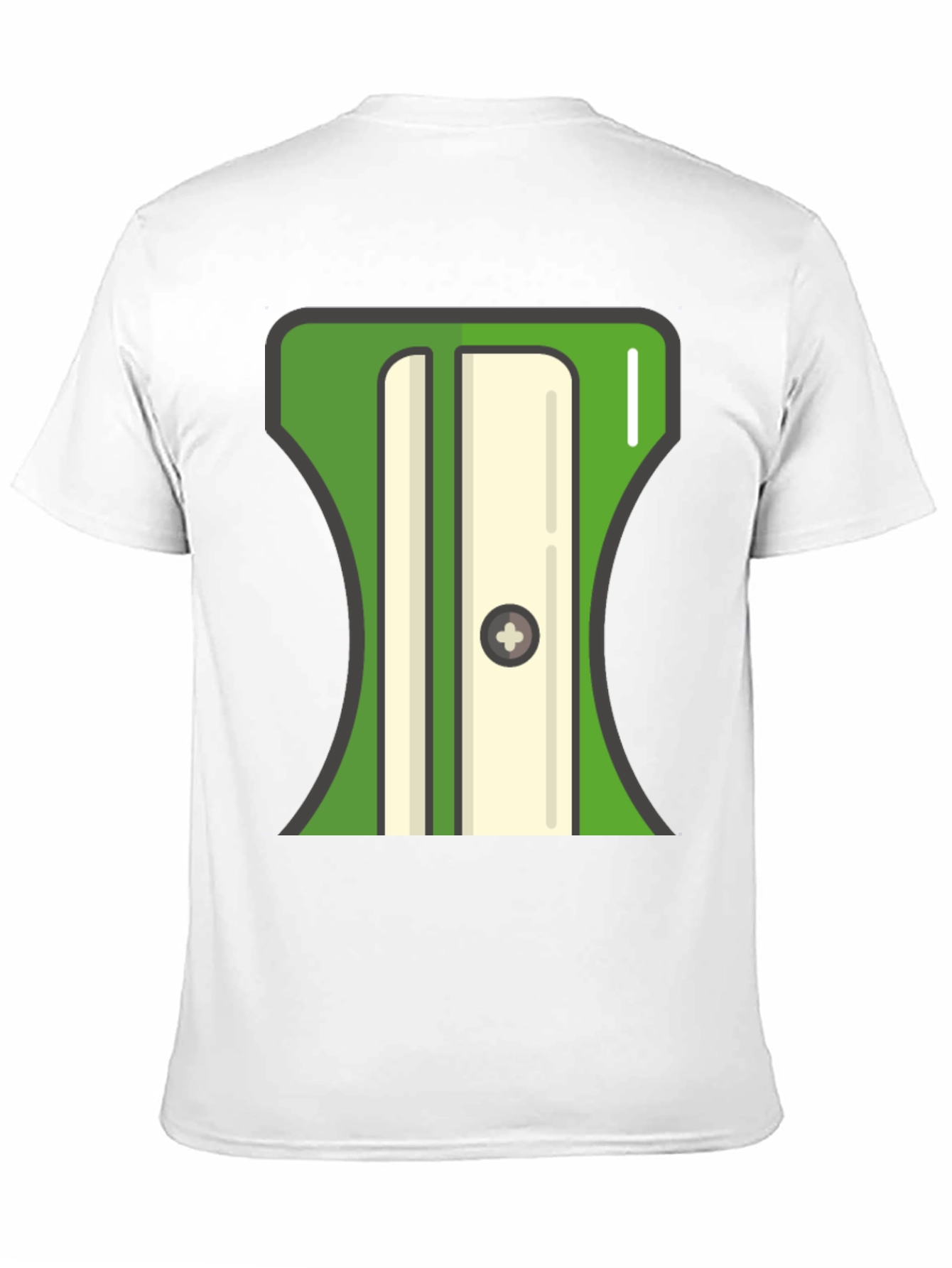 Black Pencil Sharpener Graphic T-Shirt view 11