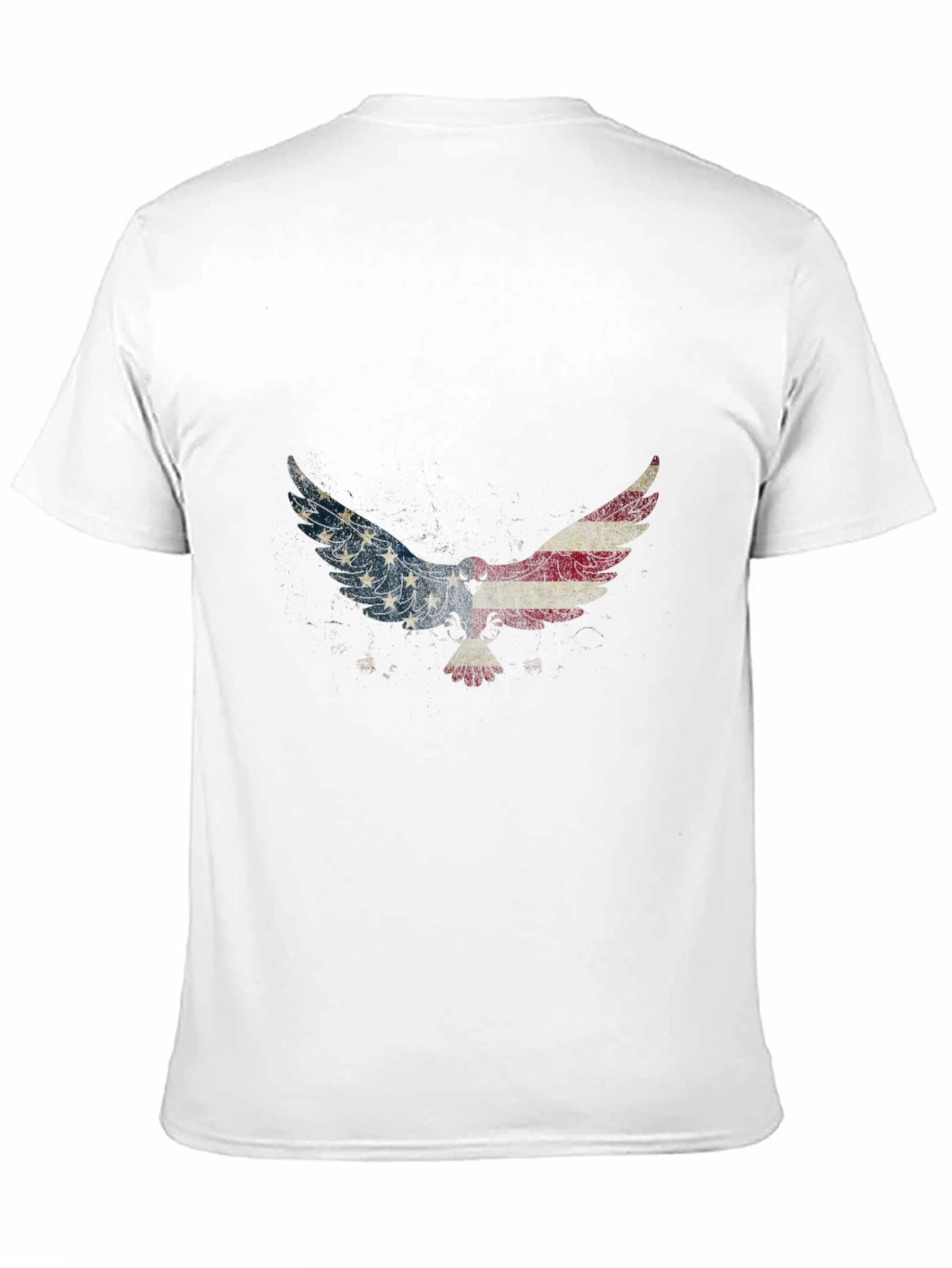 Men's Patriotic Eagle Graphic T-Shirt - 11