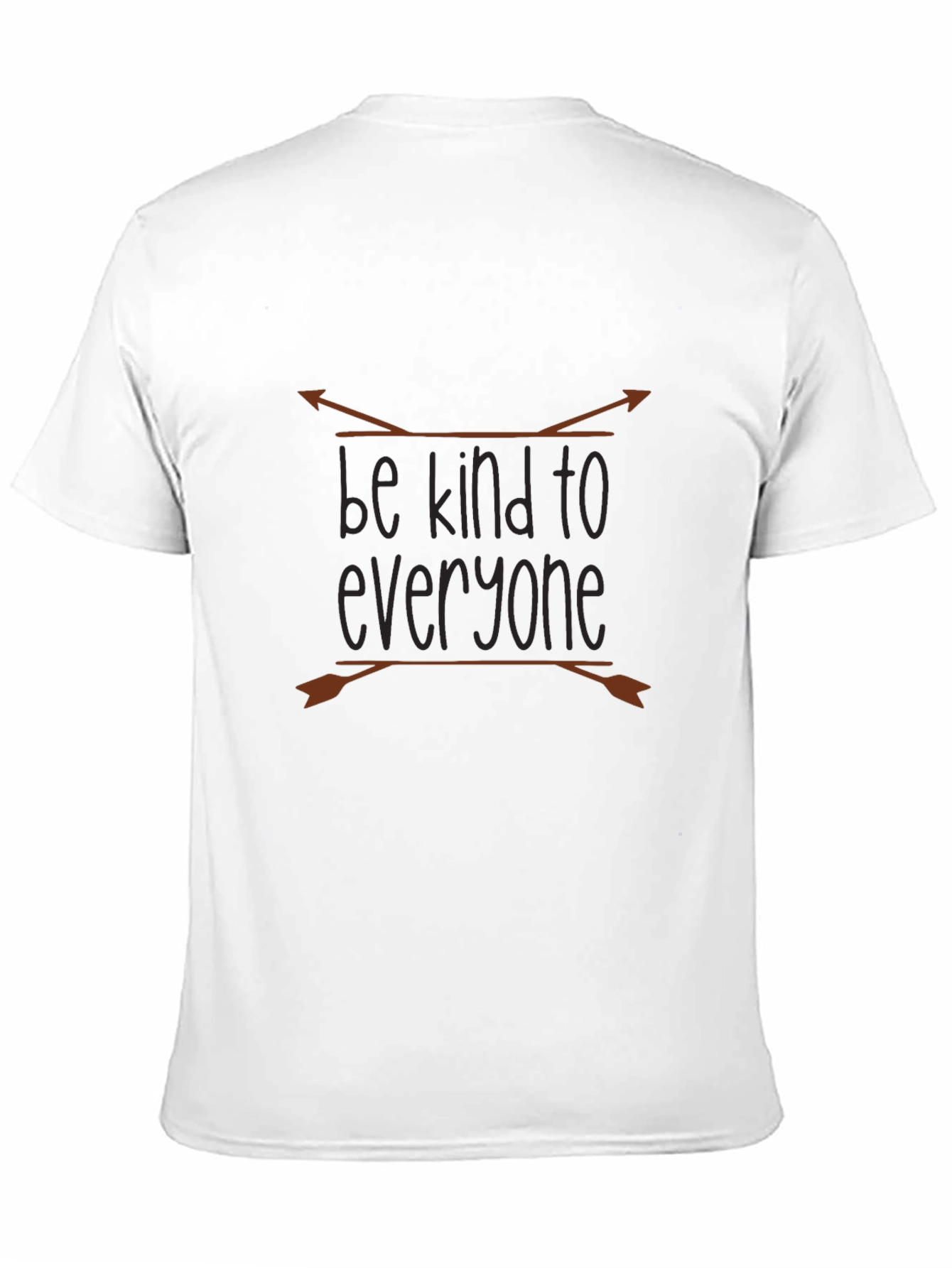 Black Be Kind to Everyone Black Graphic Tee view 11
