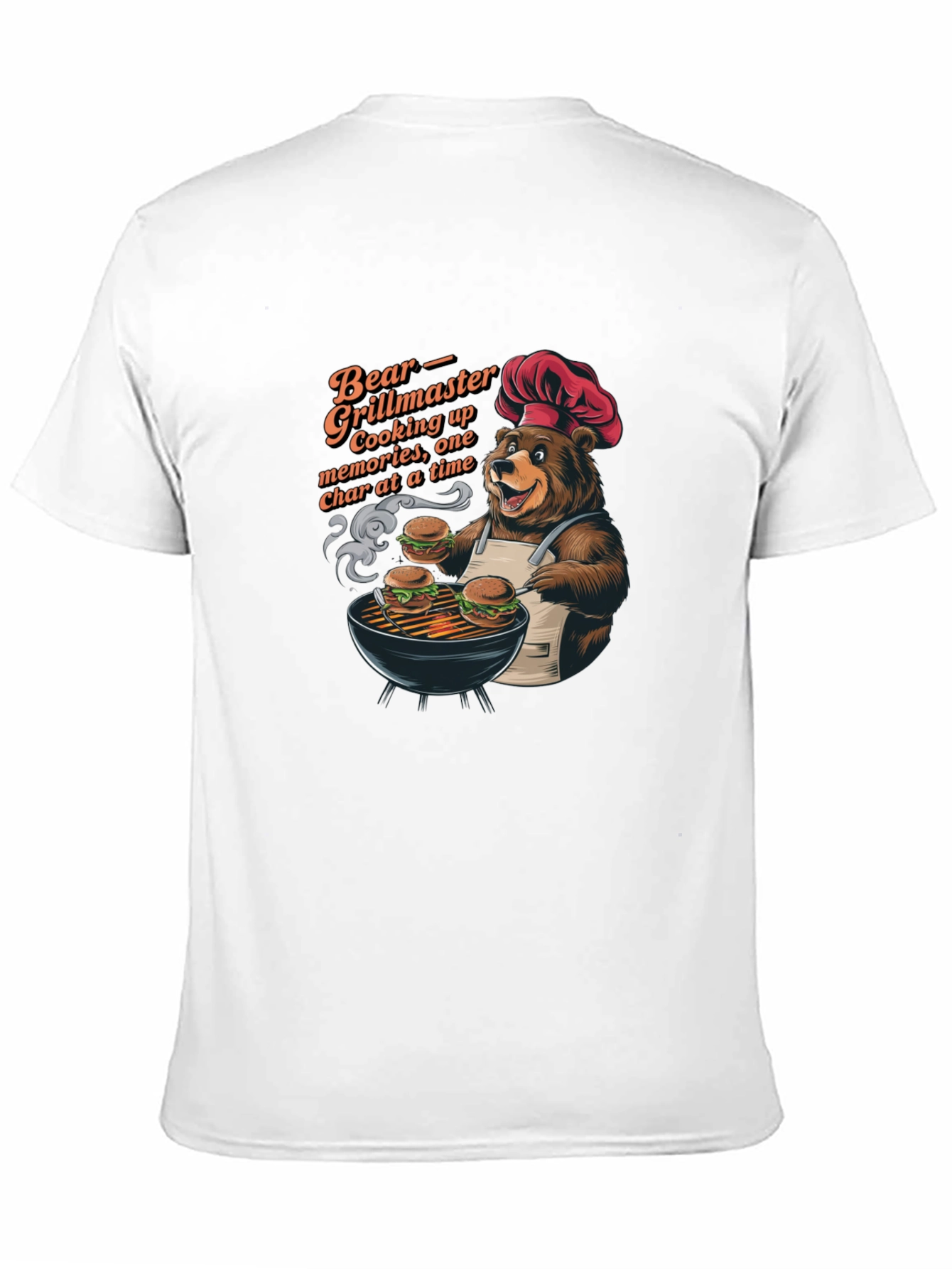 Bear Grillmaster T-Shirt: One Char at a Time! - 11