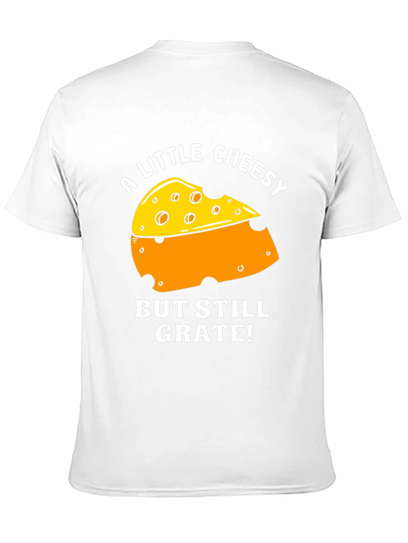 Black Cheesy Pun T-Shirt - 'But Still Grate!' Tee view 11