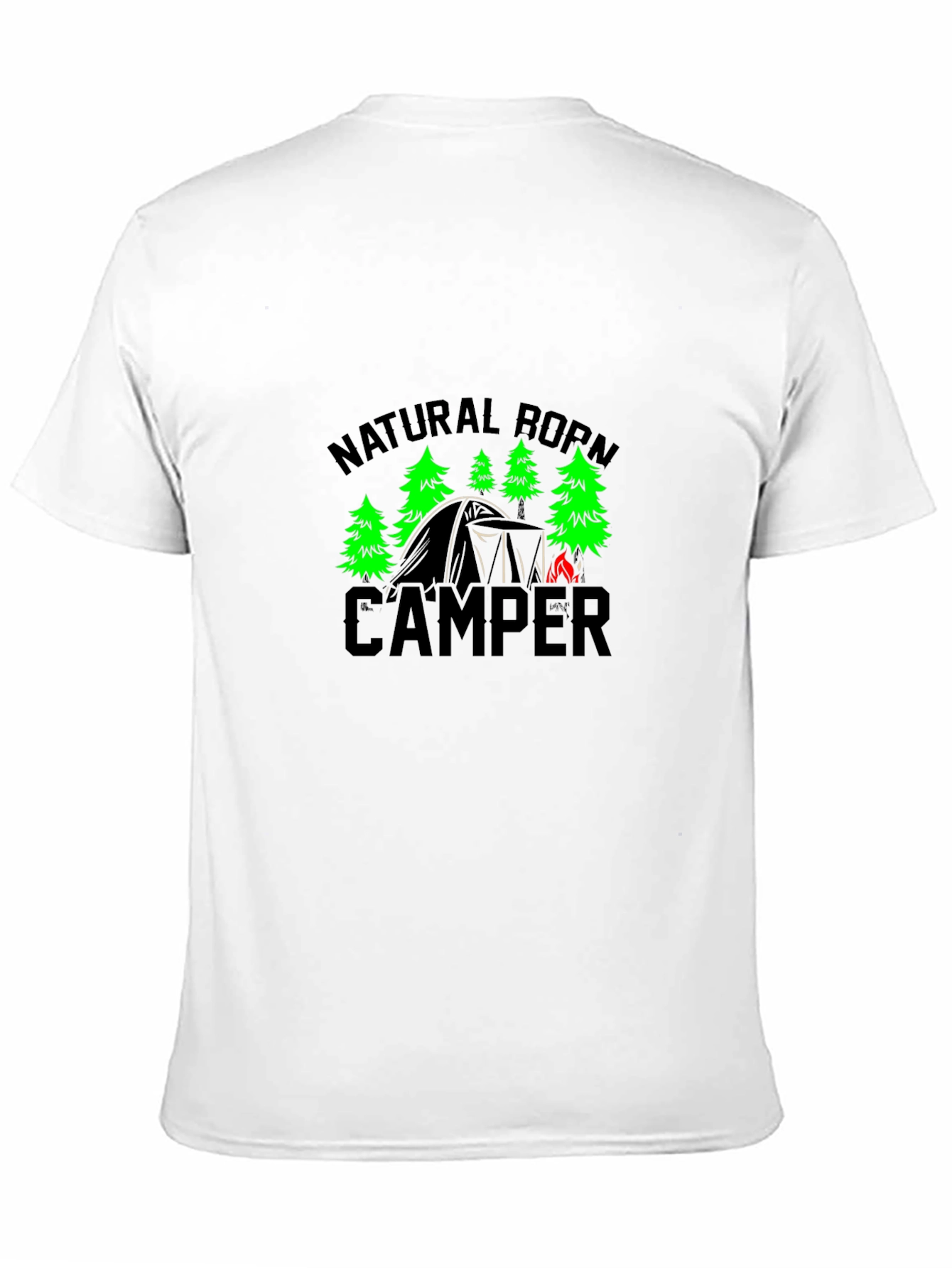 Black Natural Born Camper Black T-Shirt view 11