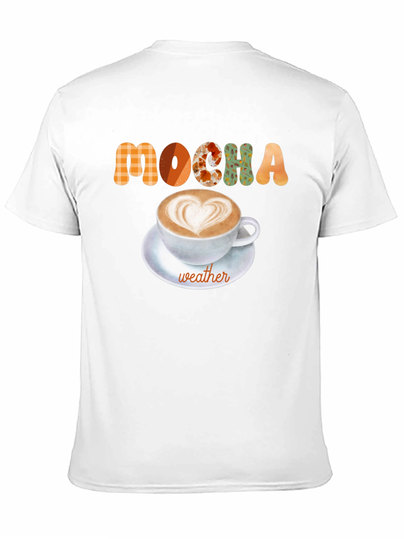 Black Mocha Weather T-Shirt Fall Coffee Latte Shirt view 11